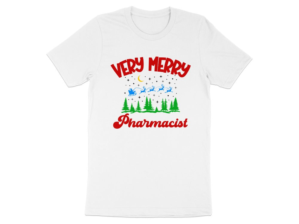 Very Merry Santa Pharmacist Tee