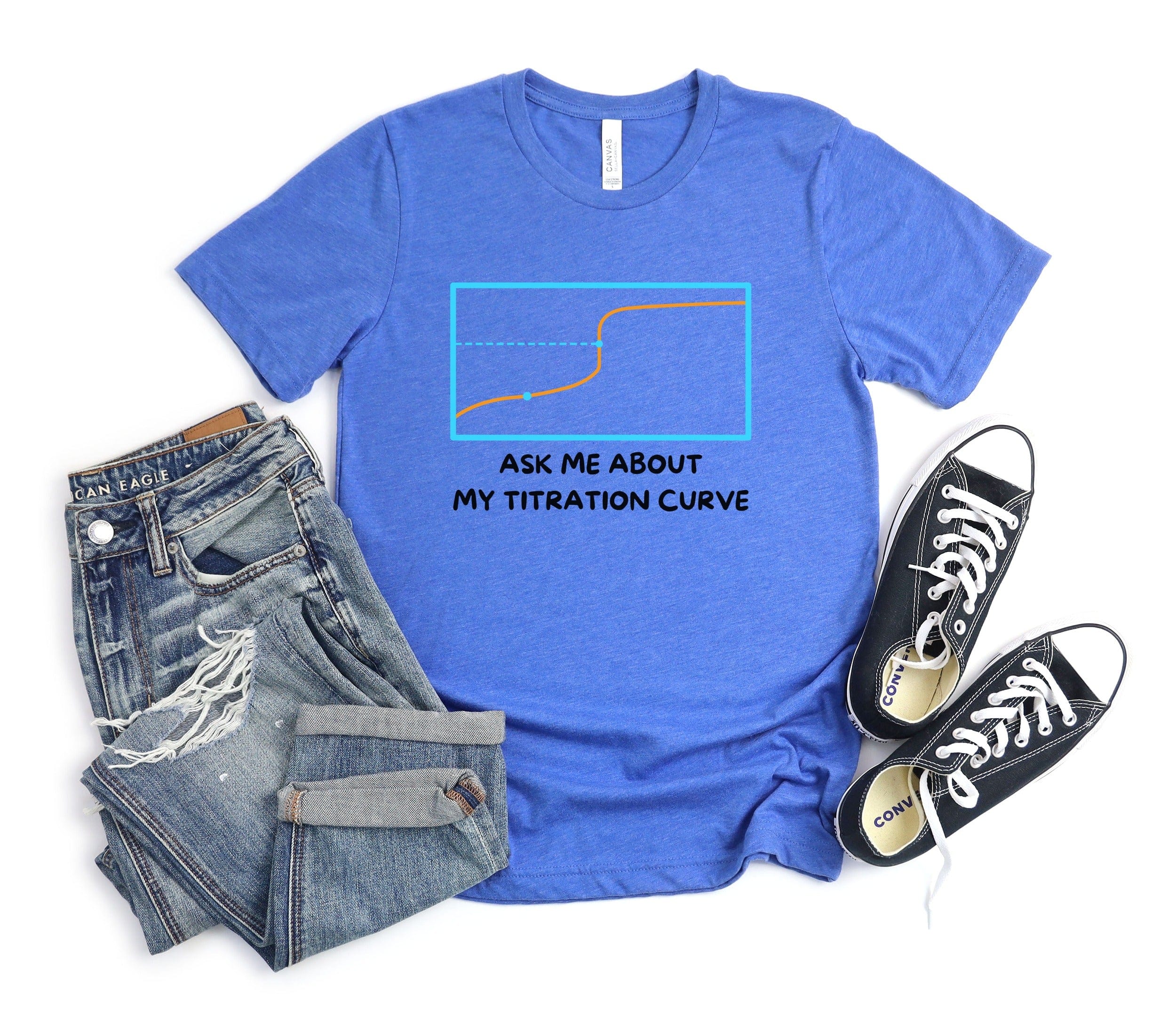 Ask Me About My Titration Curve T-shirt product type