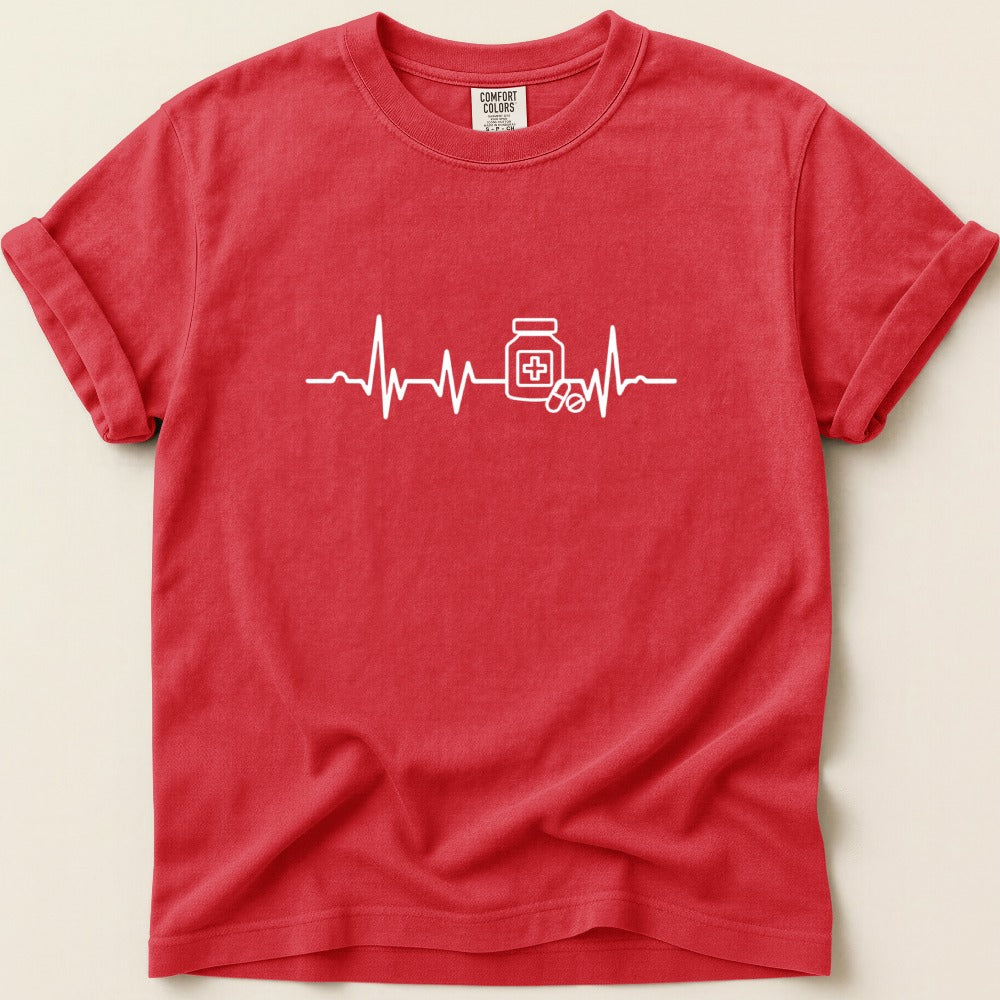 Pharmacy Heartbeat Tee
