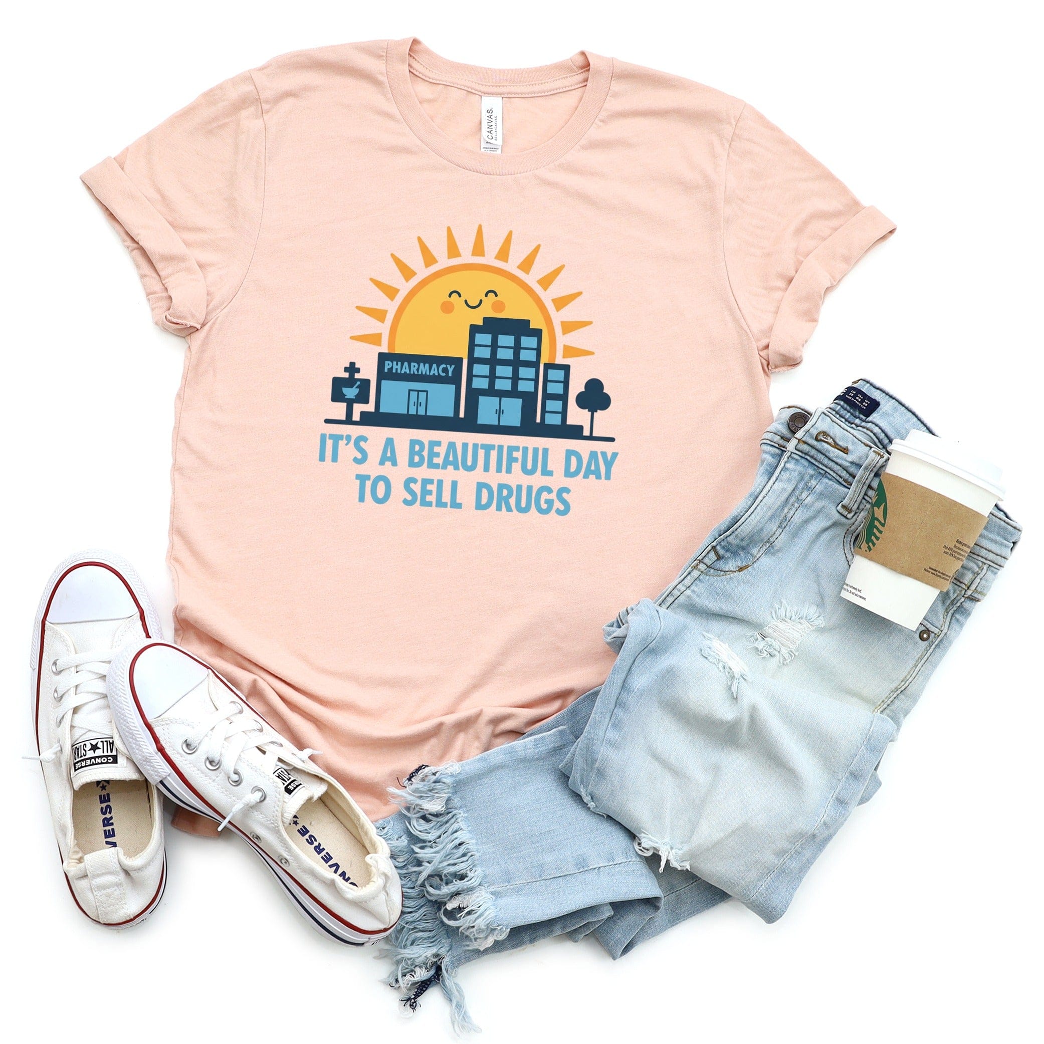 It's A Beautiful Day To Sell Drugs Graphic Shirt