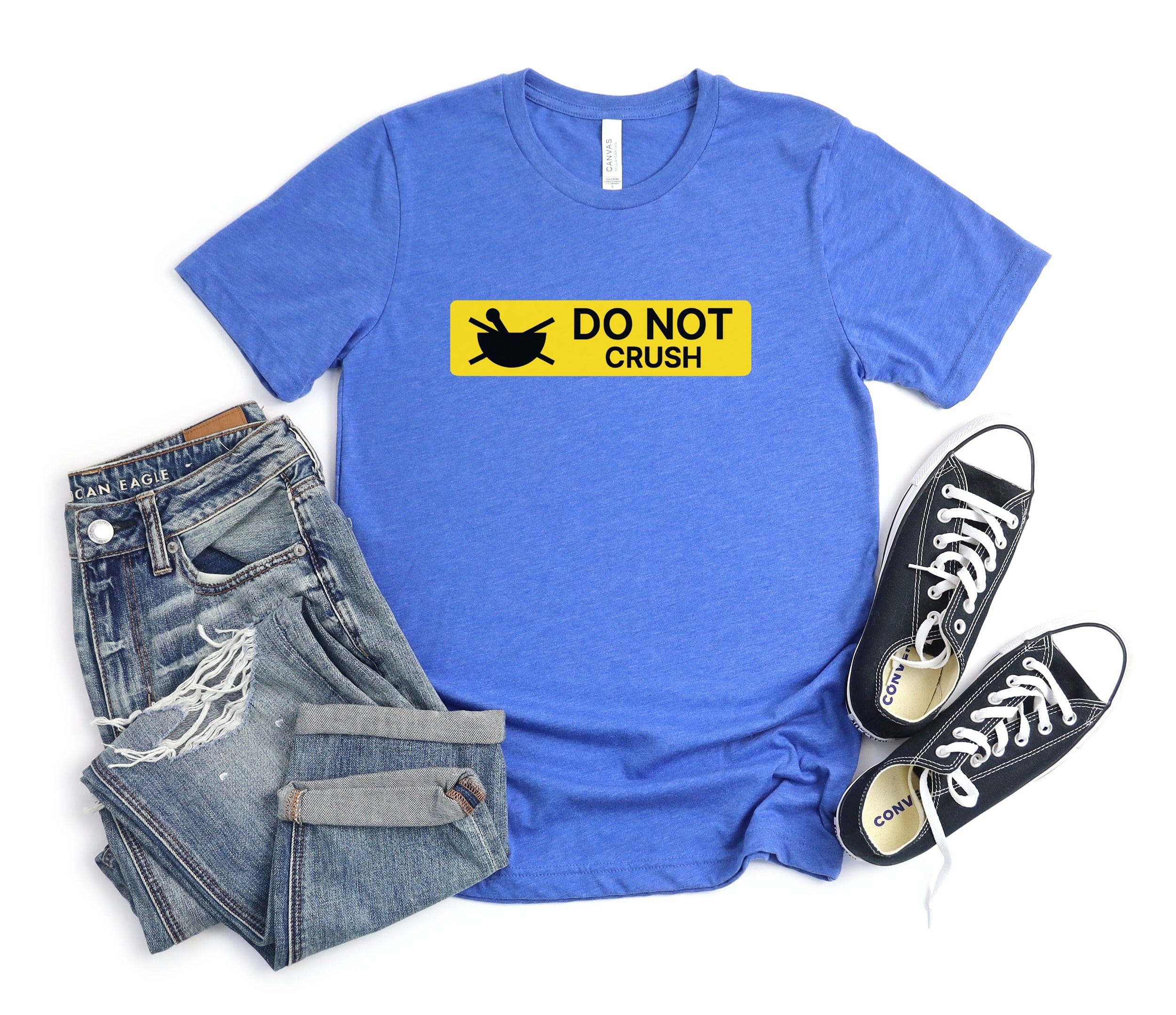 Do Not Crush Graphic Tee Casual Clothing Product Type