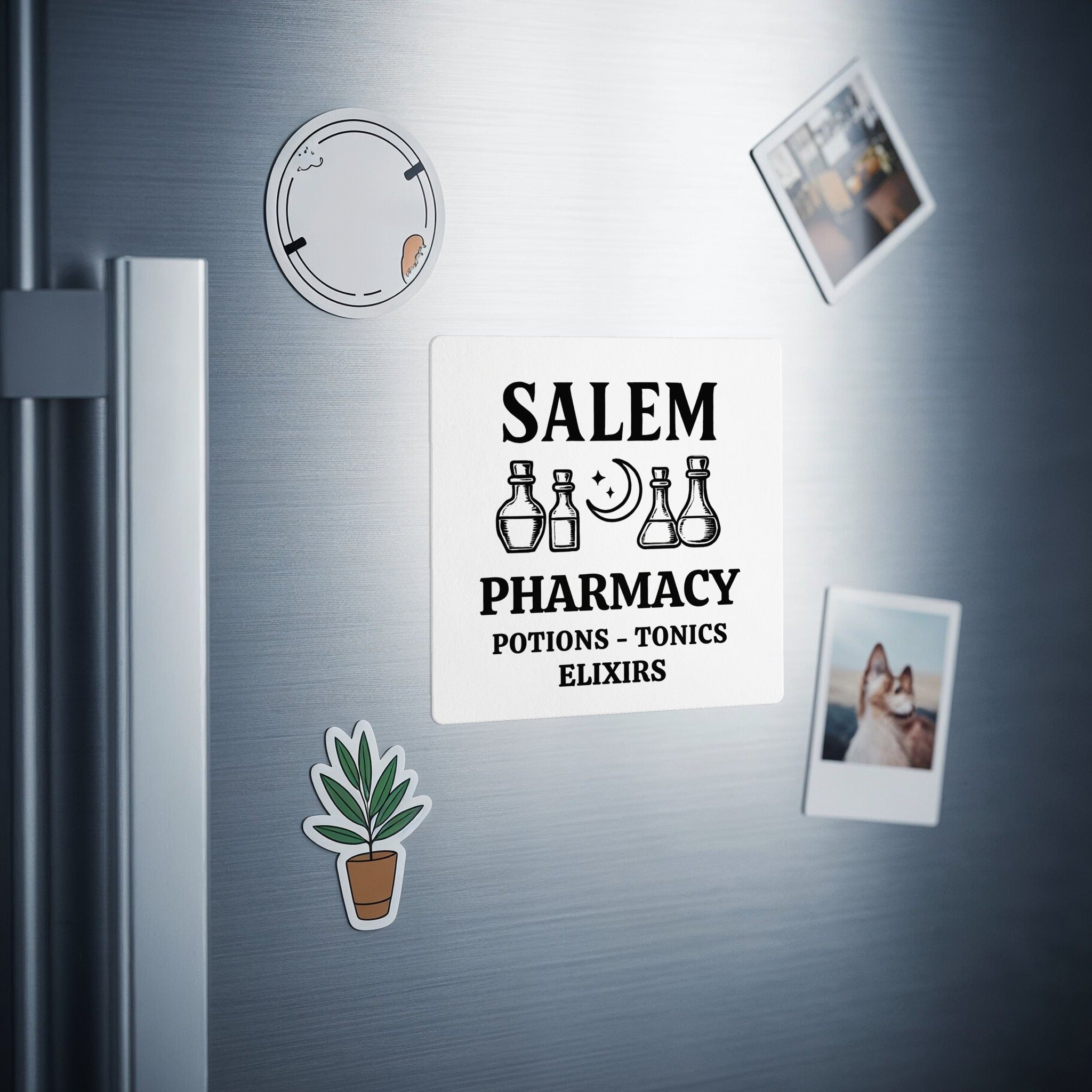Salem Pharmacy Potions Tonics Elixirs Magnet product type