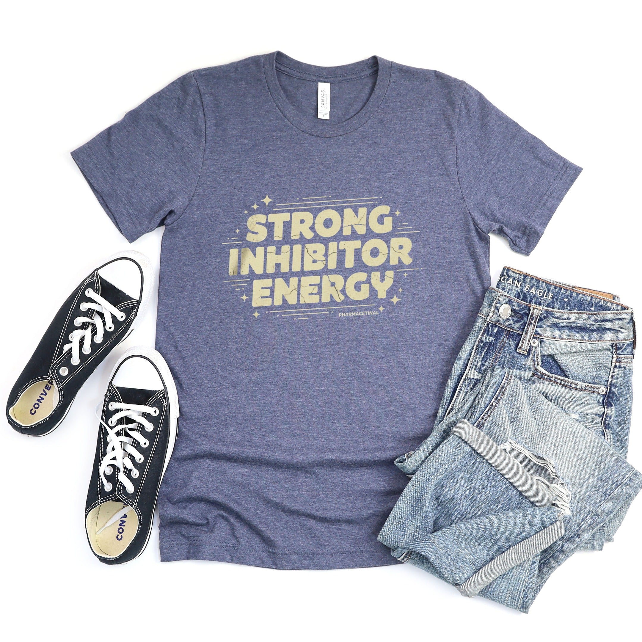 Strong Inhibitor Energy Comfortable T-shirt