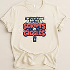 Scripts and Giggles Tee