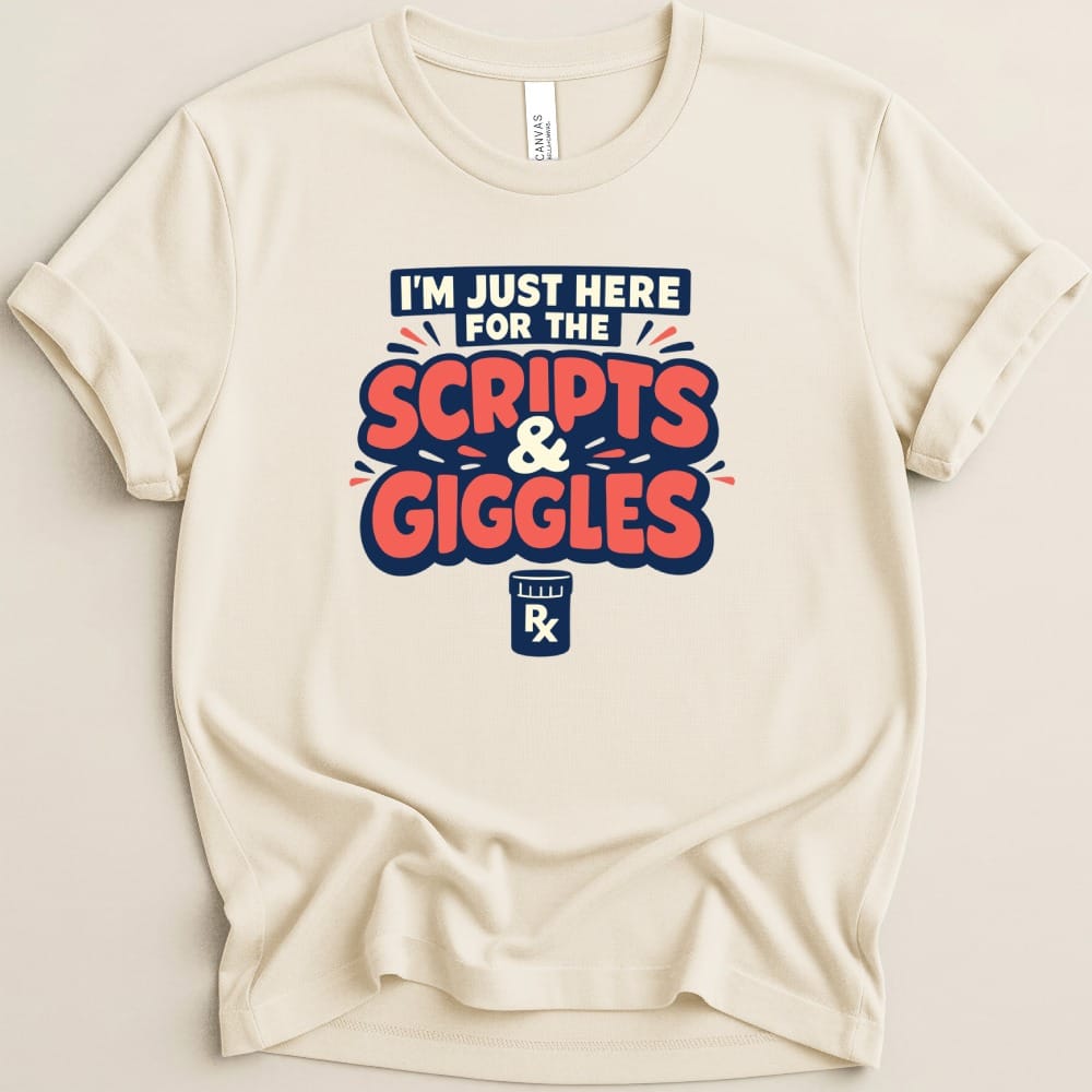 Scripts and Giggles Tee