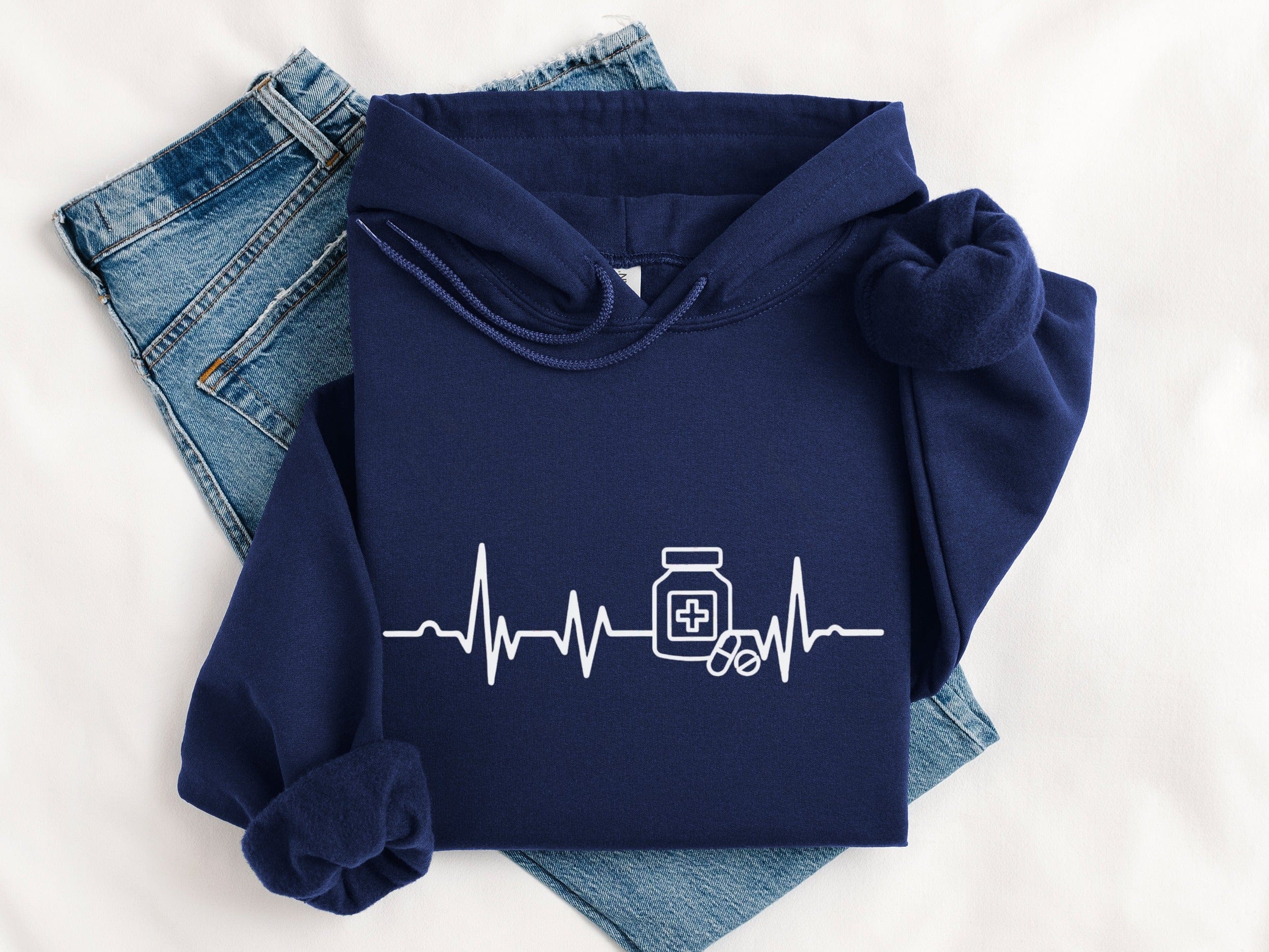 Heartbeat Medicine Graphic Hoodie