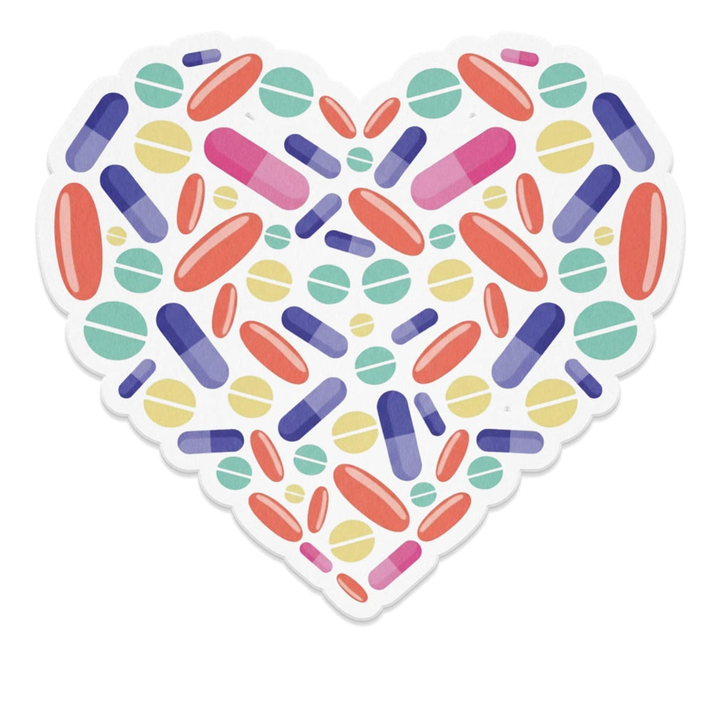 Colorful Heart Shaped Design Medical Themed product