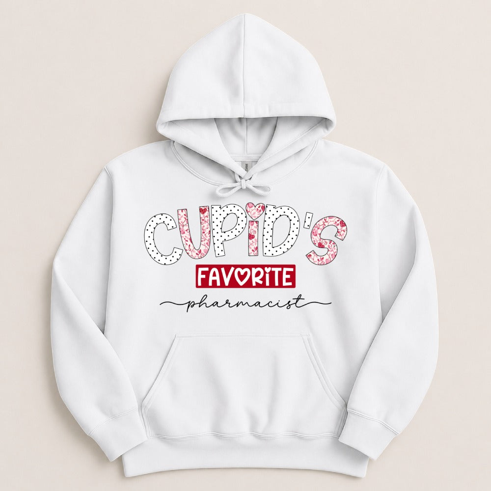 Cupid’s Favorite Pharmacist v2 Sweatshirt & Hoodie