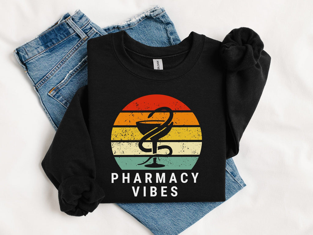 Retro Pharmacy Vibes Graphic Sweatshirt product type