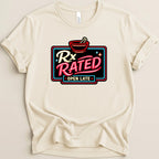 Rx Rated Open Late Tee