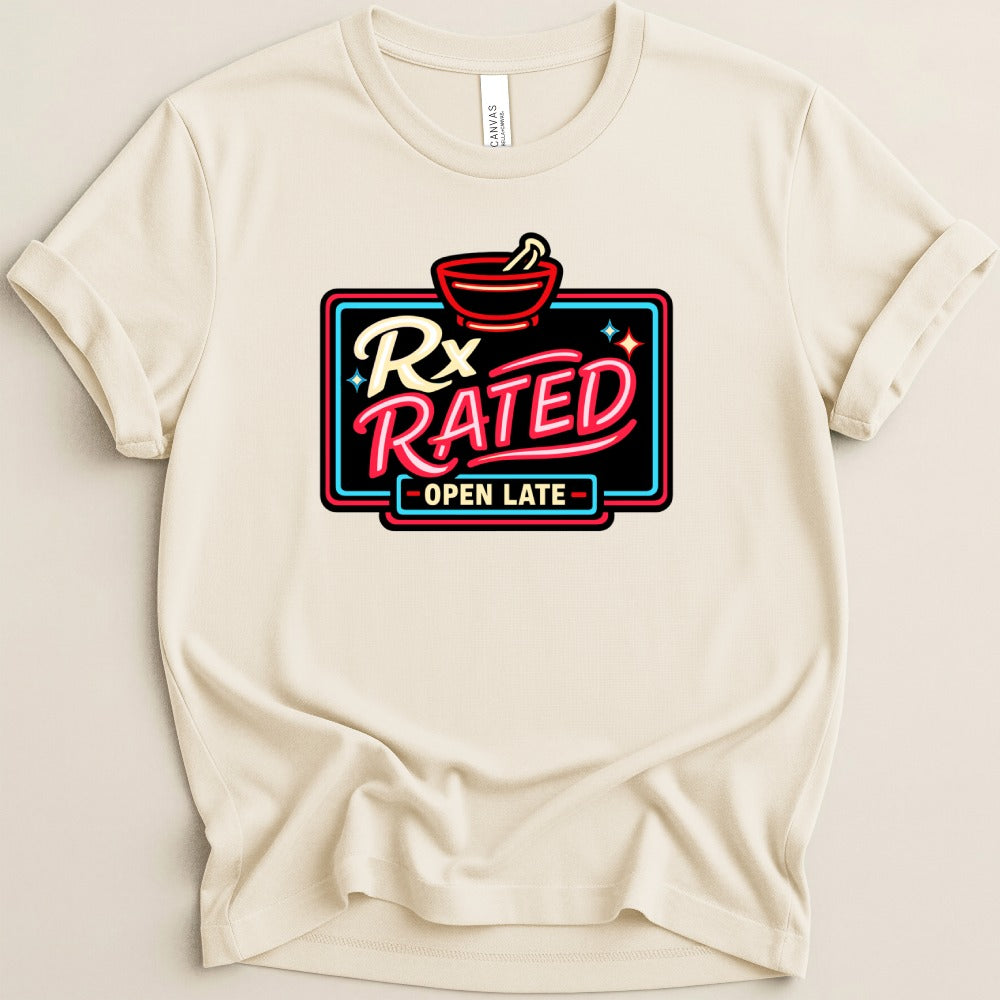 Rx Rated Open Late Tee