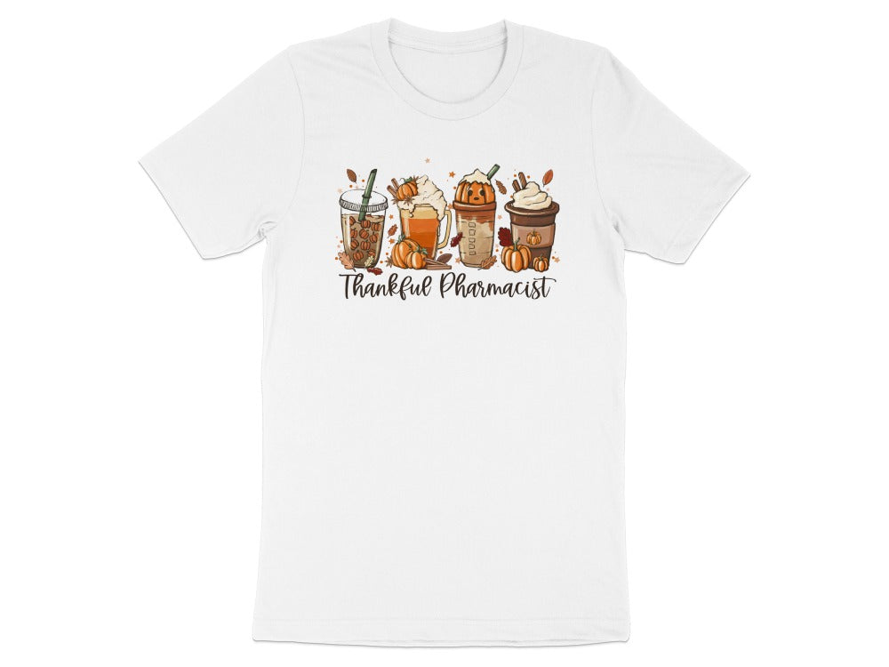 Thankful Pharmacist Fall Drinks Tee