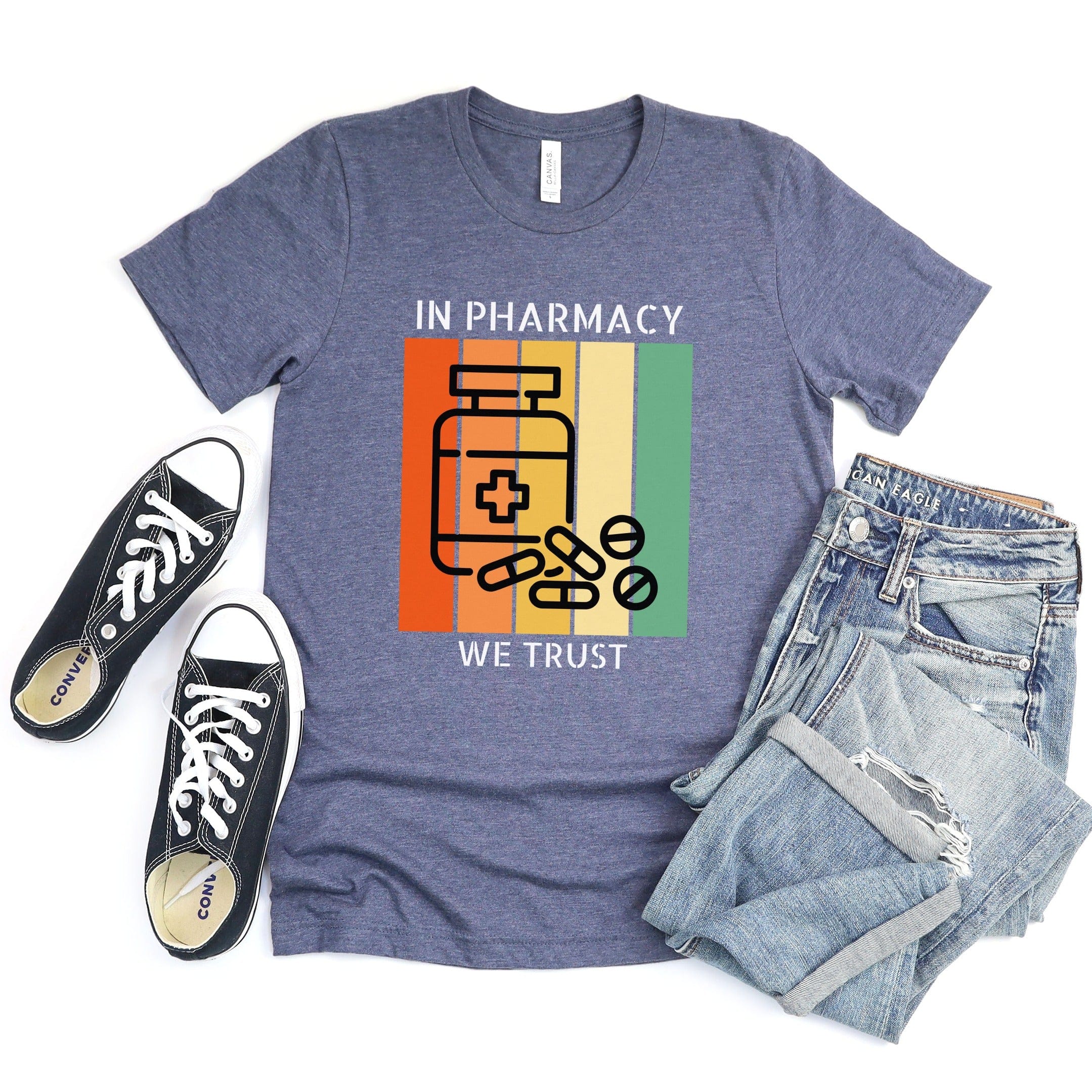 In Pharmacy We Trust T-shirt proud medical product