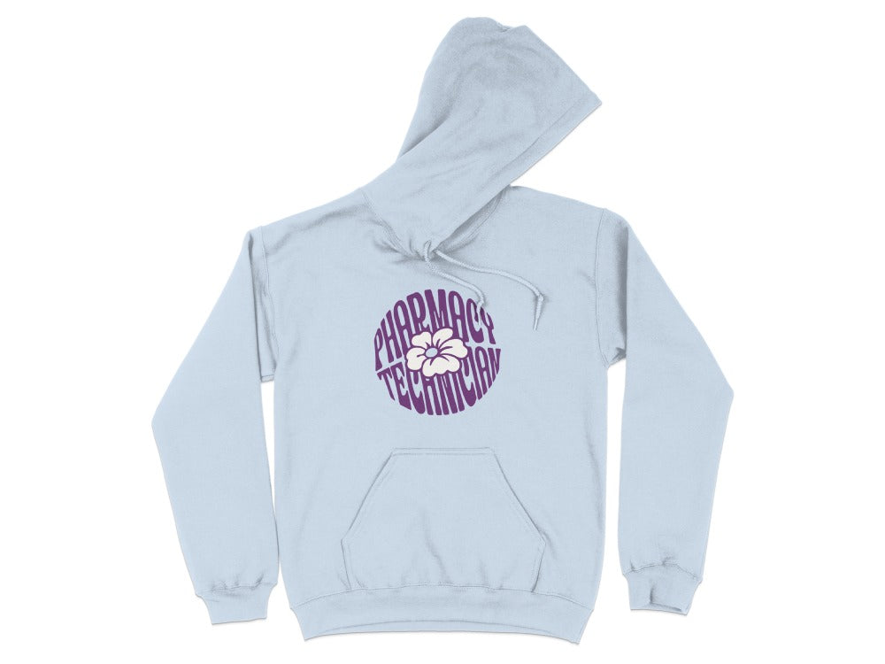 Pharmacy Technician Flower Sweatshirt & Hoodie