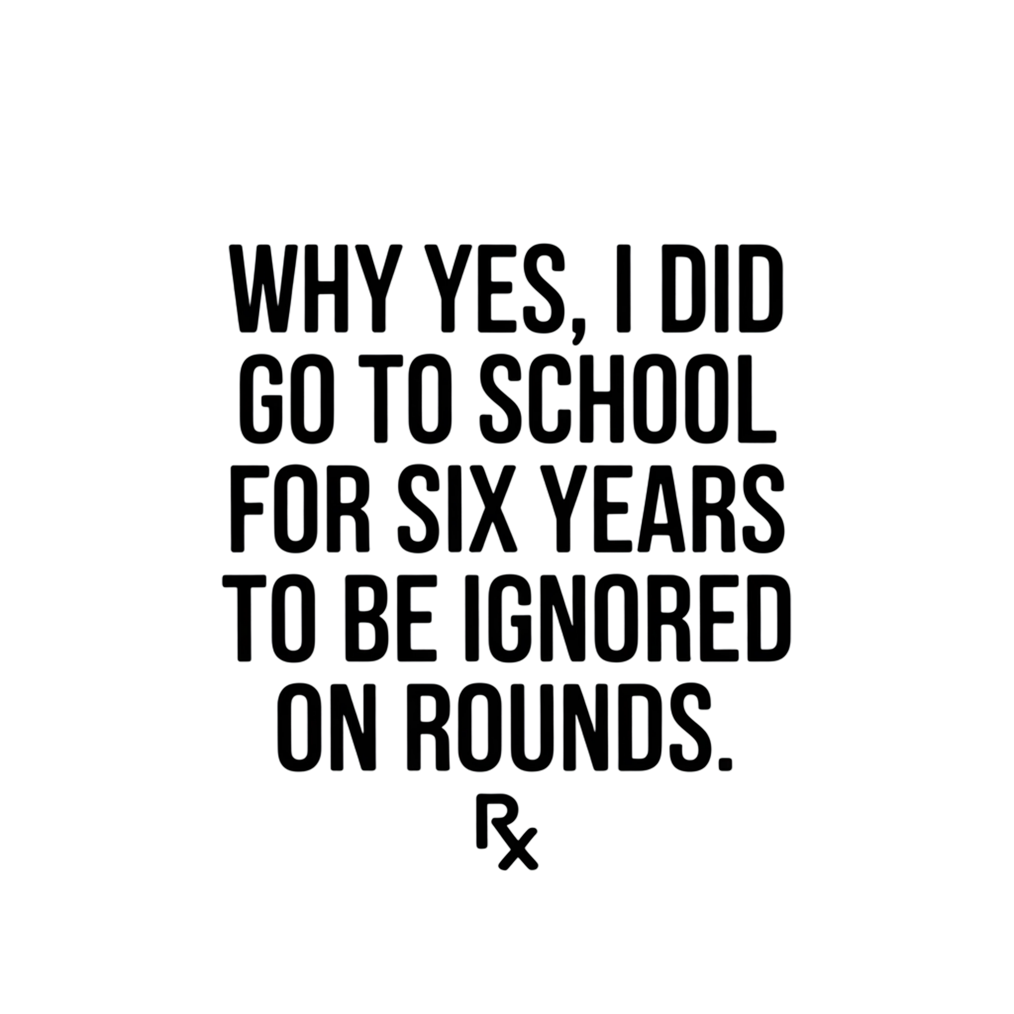 Ignored on Rounds Tee