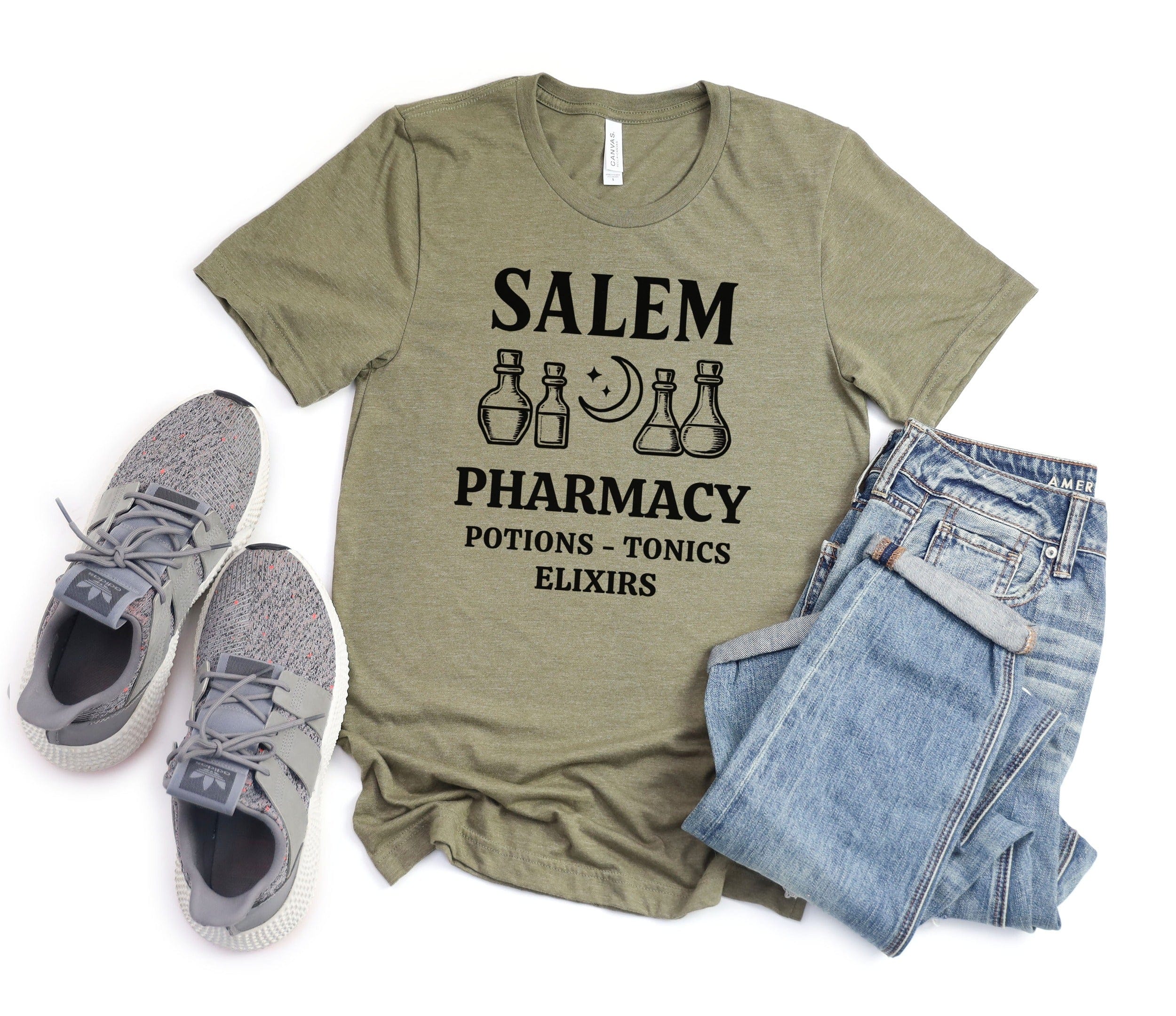 Salem Pharmacy Potions Tonics Elixirs T-shirt product