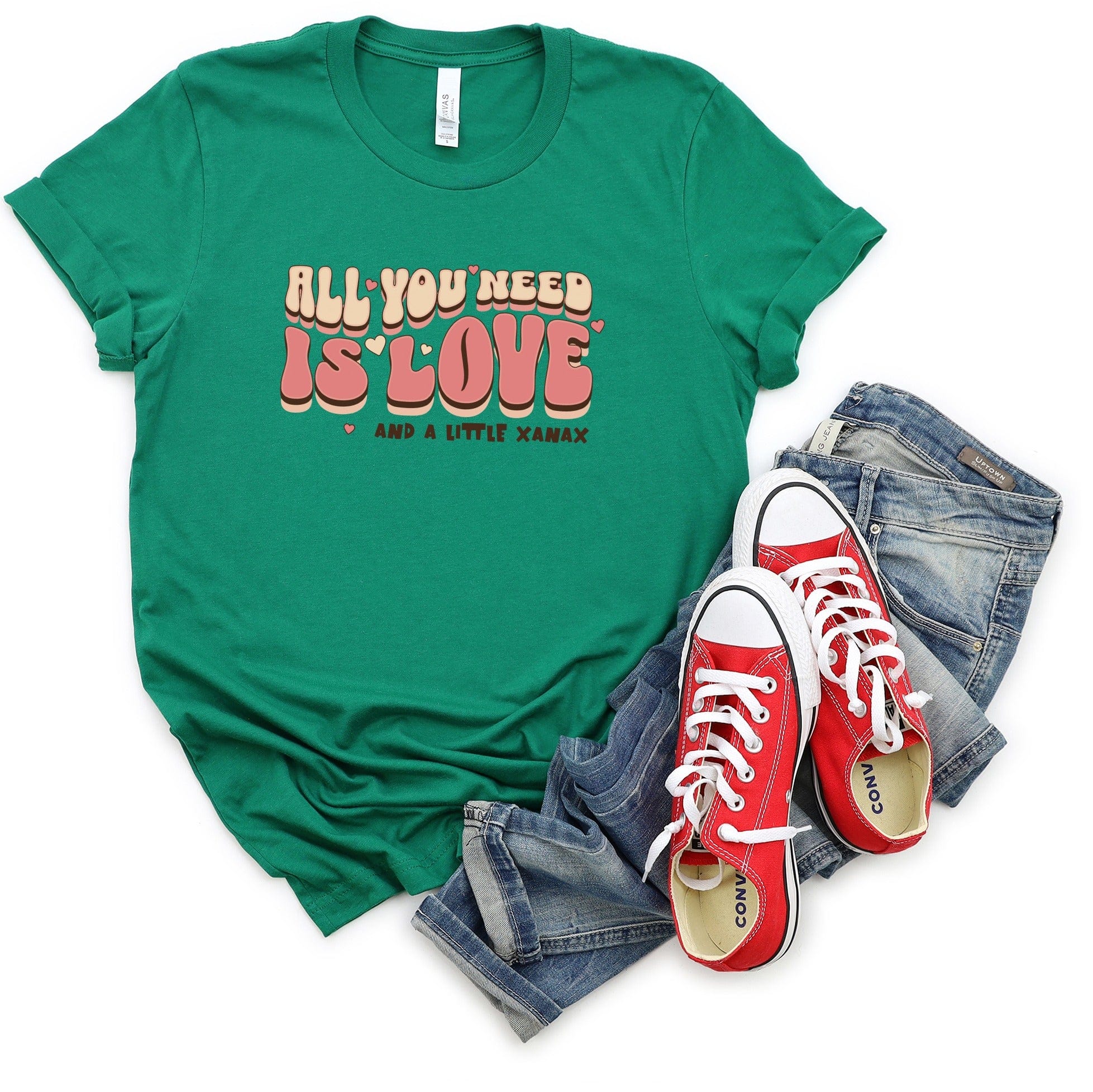 All You Need Is Love And A Little Xanax Shirt product type