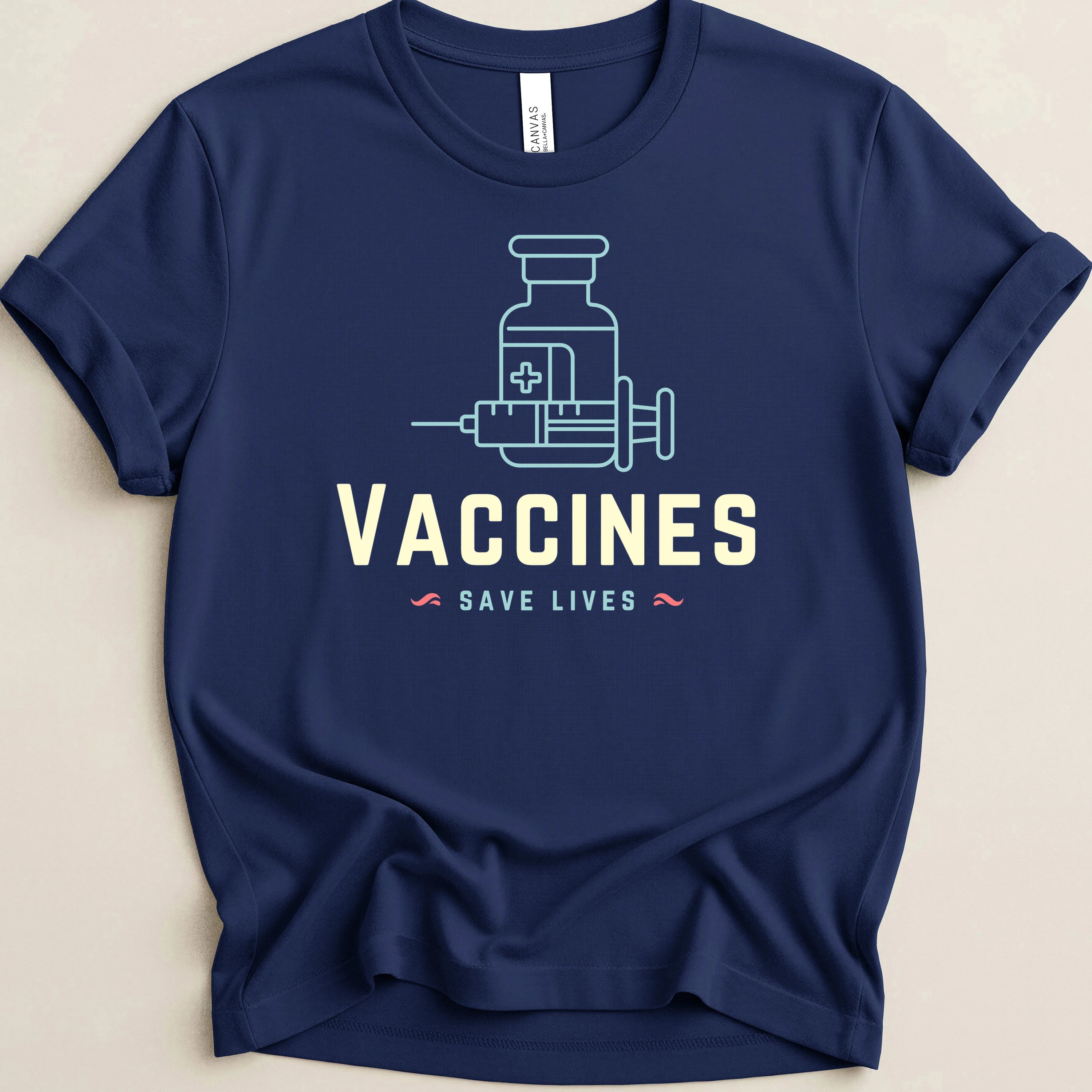 Vaccines Save Lives Tee