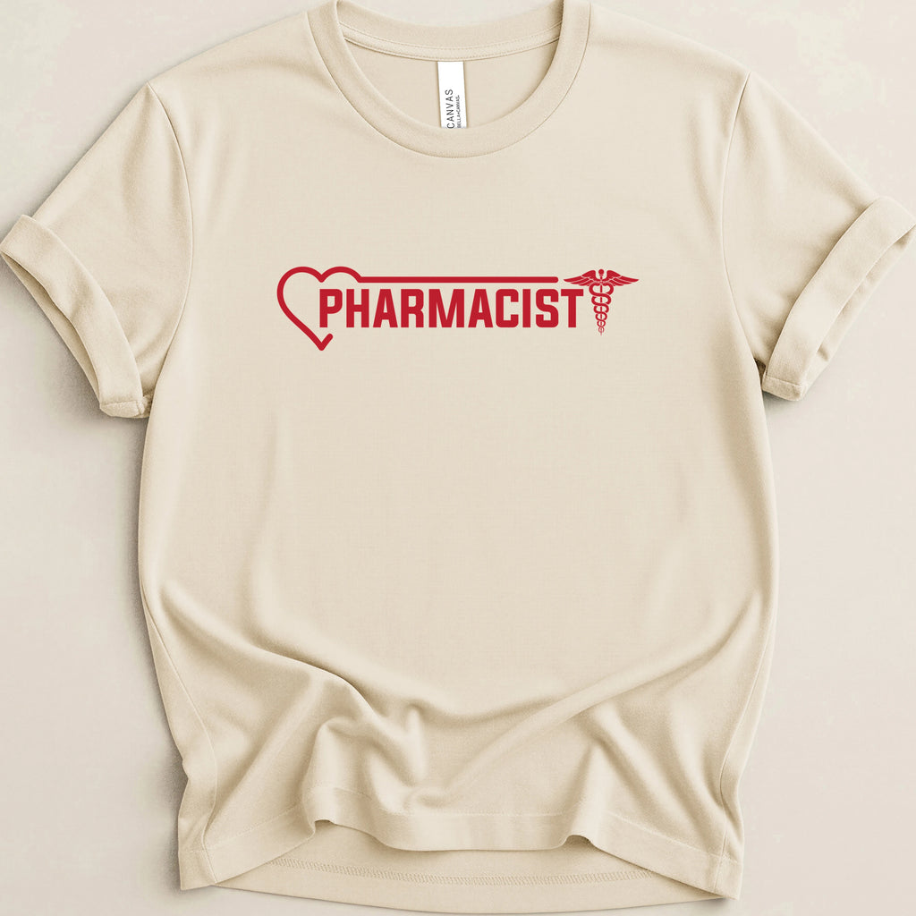 Pharmacist Heart Line Tee