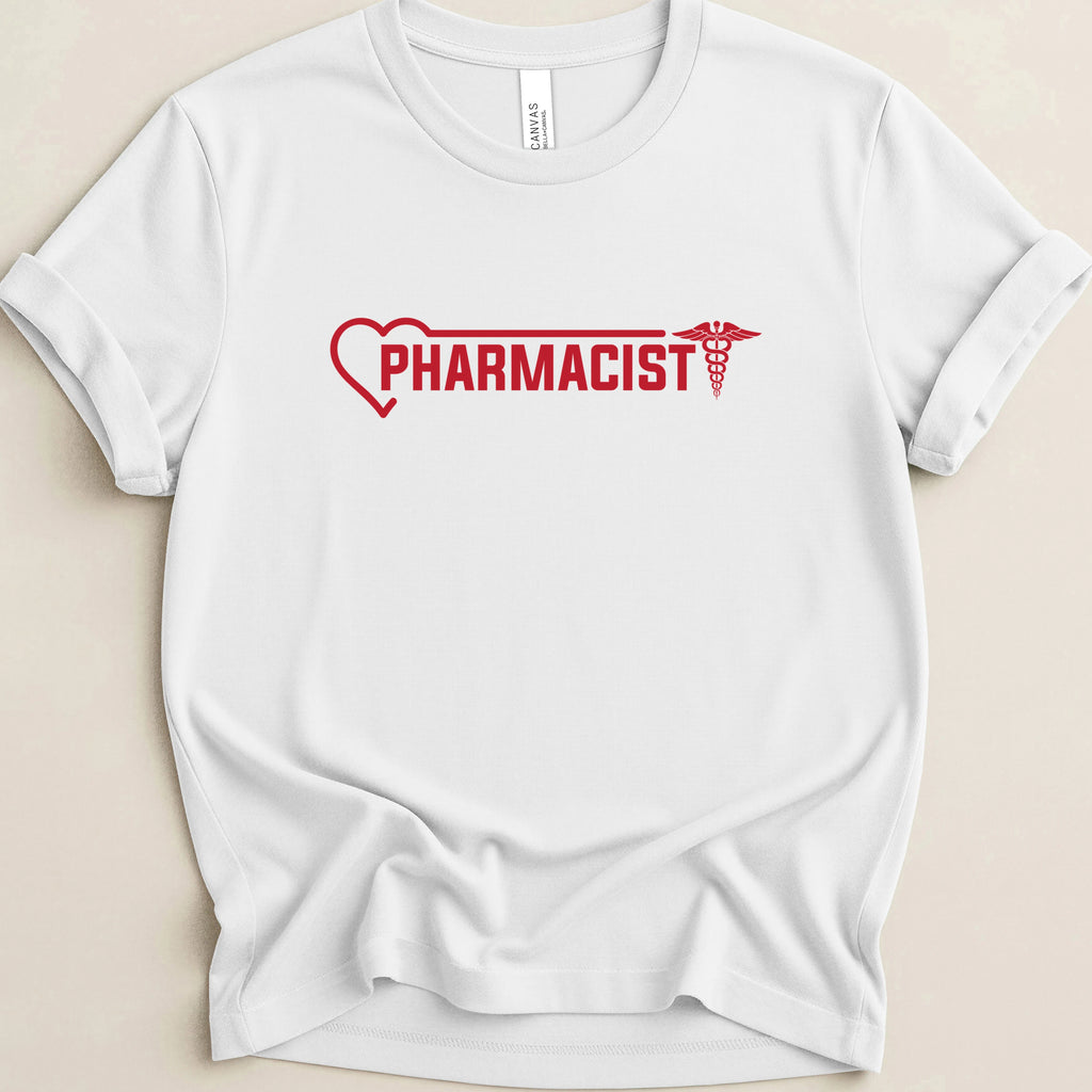 Pharmacist Heart Line Tee