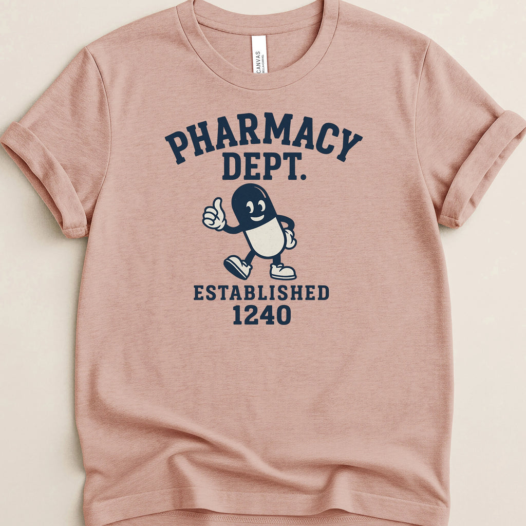 Pharmacy Dept 1240 Mascot Tee