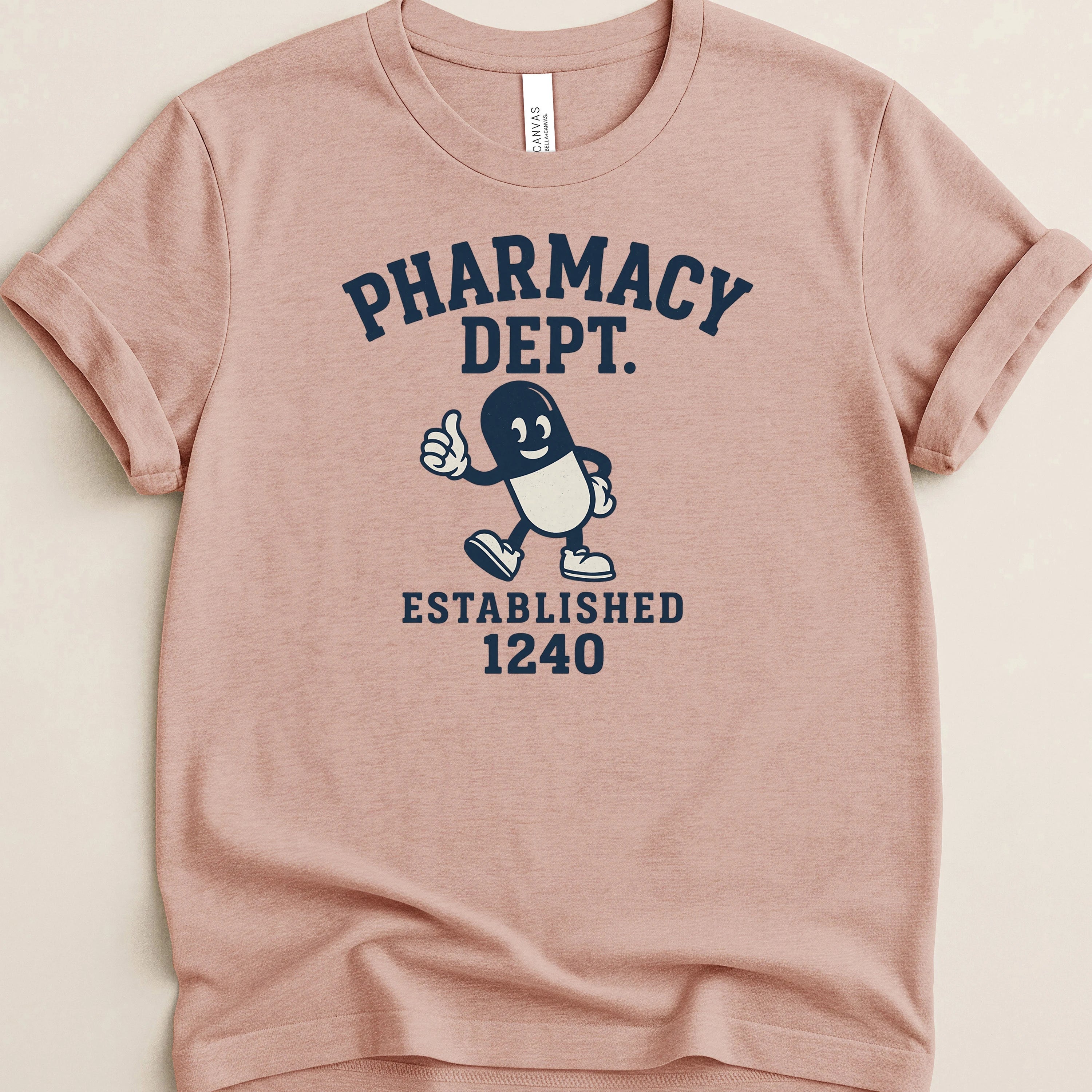 Pharmacy Dept 1240 Mascot Tee