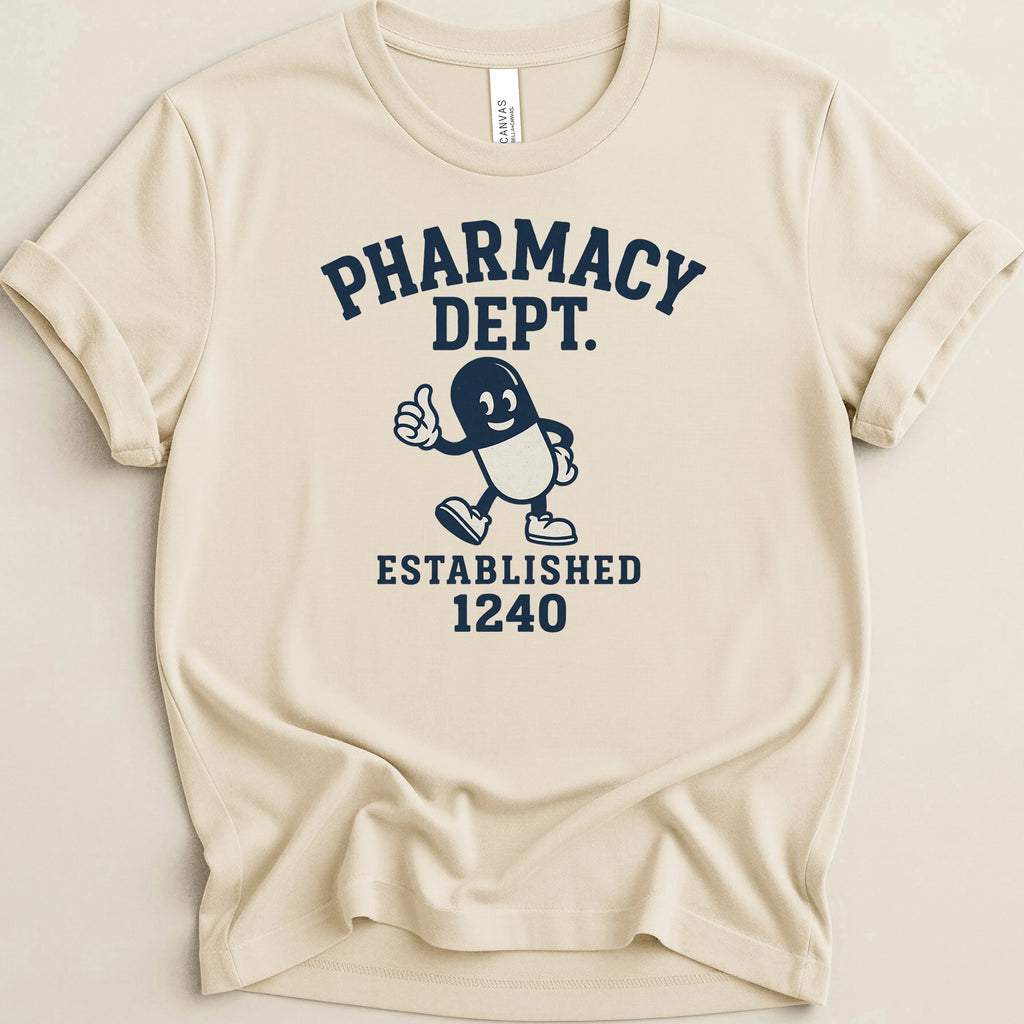 Pharmacy Dept 1240 Mascot Tee