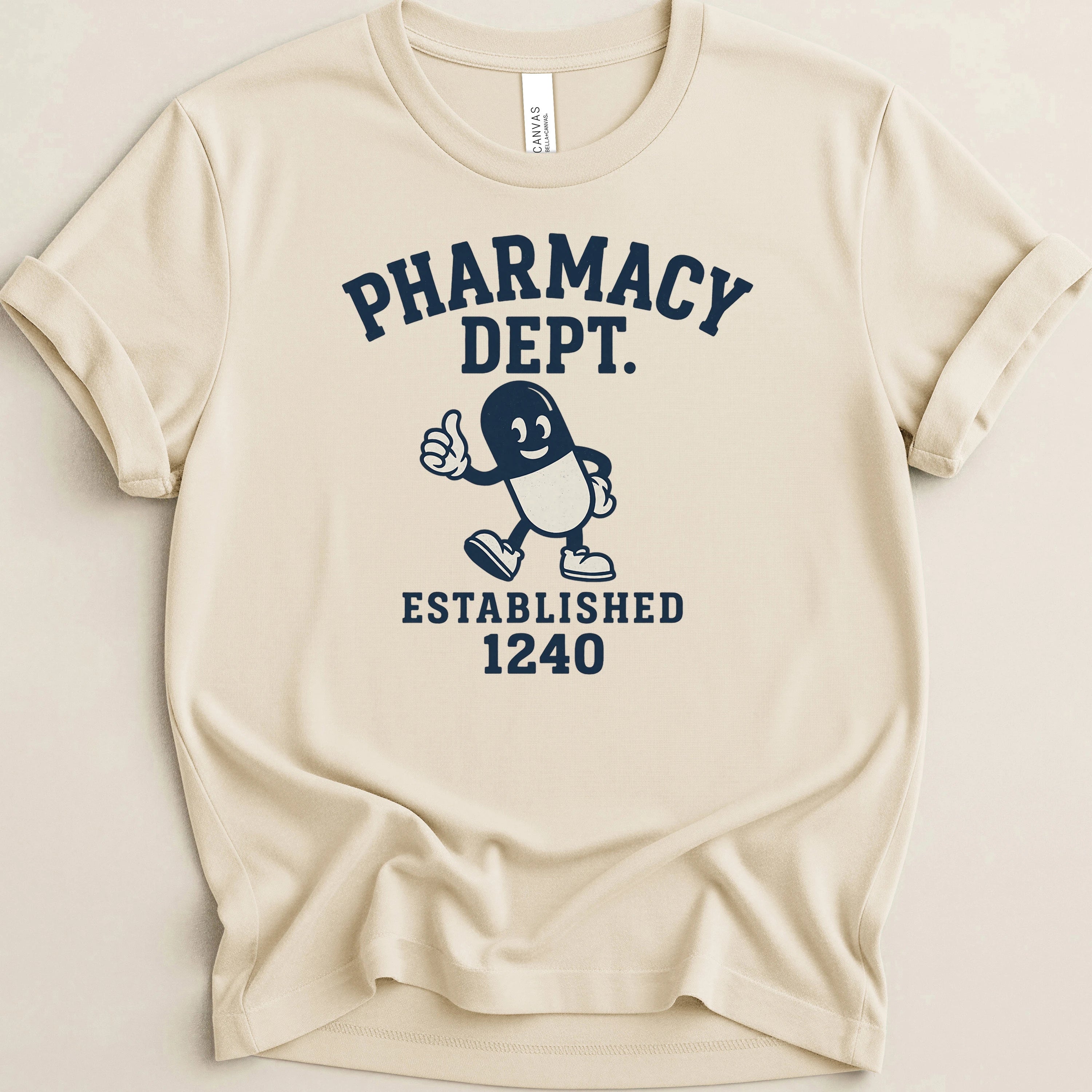 Pharmacy Dept 1240 Mascot Tee