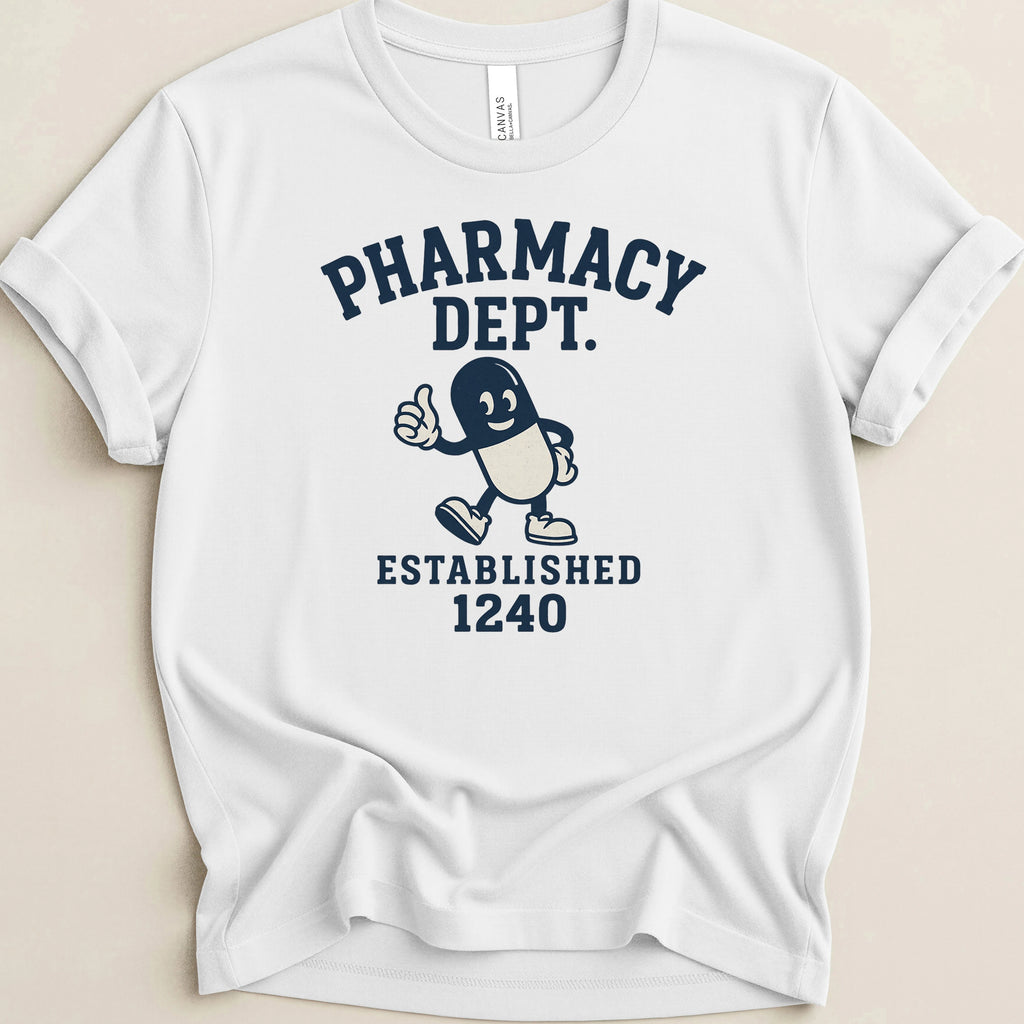 Pharmacy Dept 1240 Mascot Tee