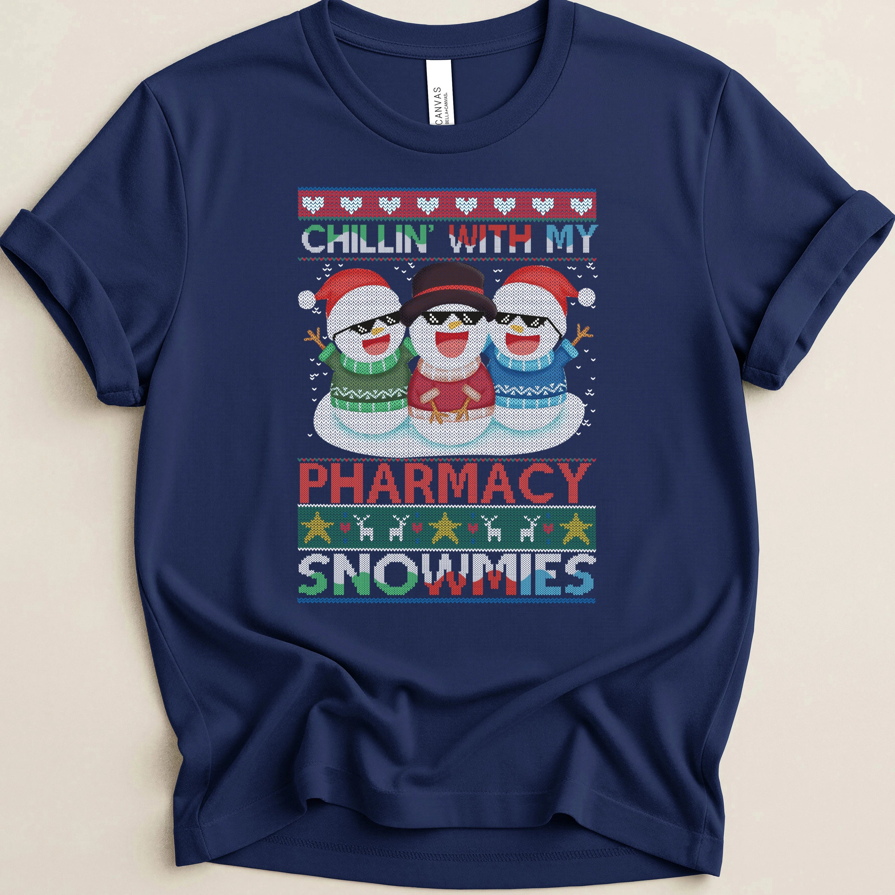 Chillin’ With My Pharmacy Snowmies Tee