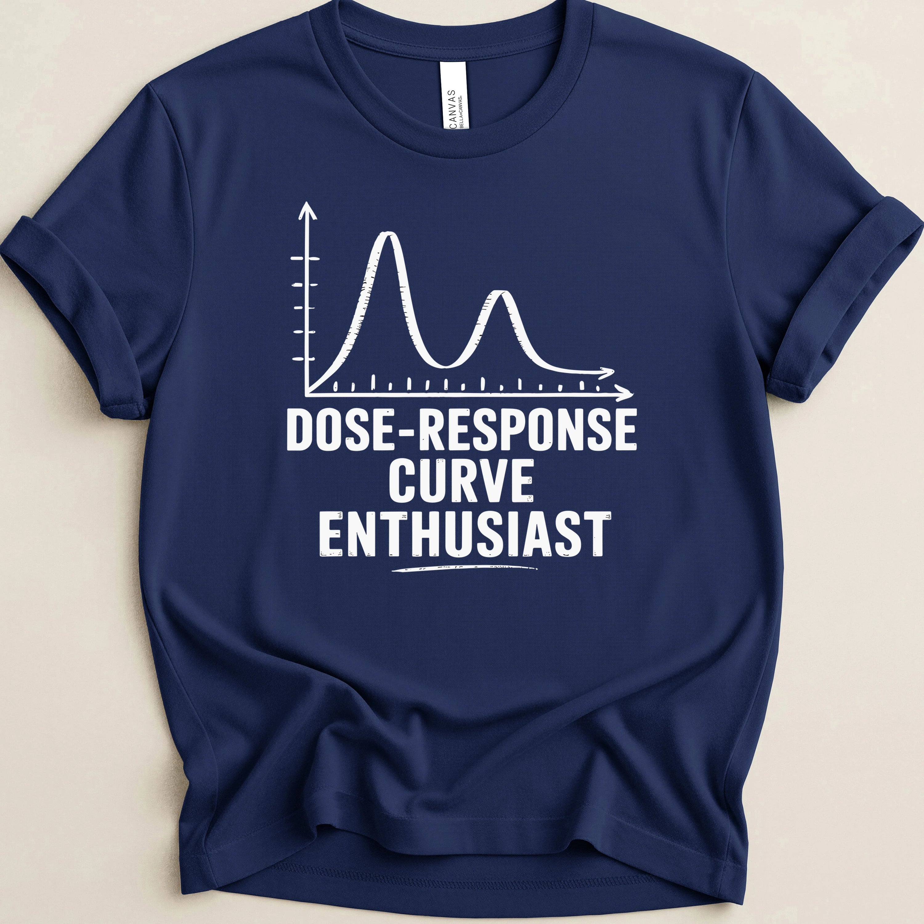 Dose-Response Curve Enthusiast Tee