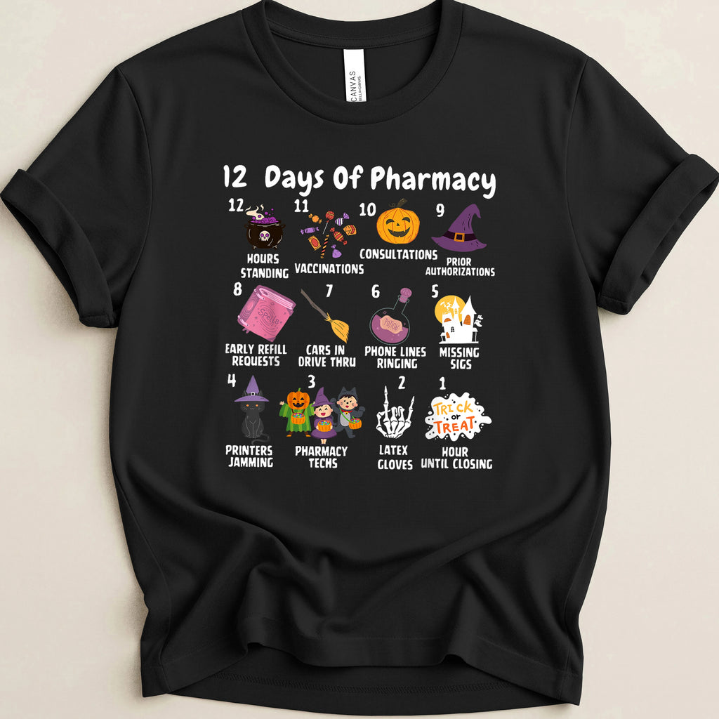 12 Days of Pharmacy Halloween Tee