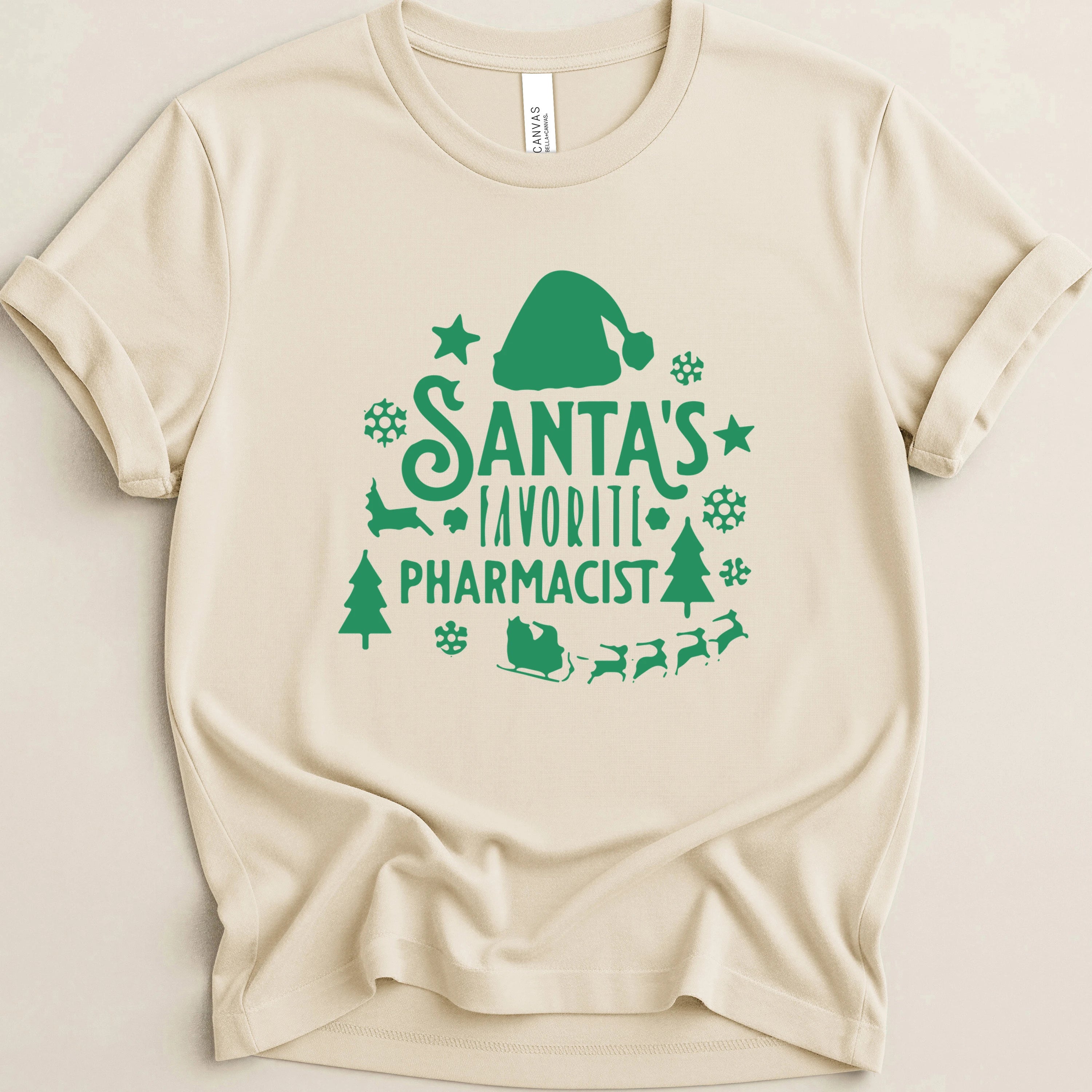 Santa’s Favorite Pharmacist v4 Tee