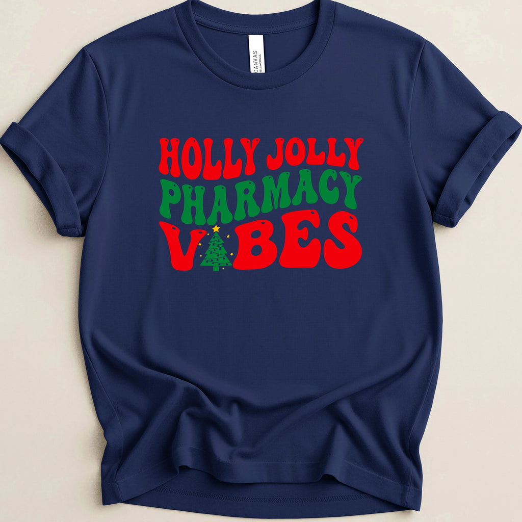 Holly Jolly Pharmacy Vibes Tee