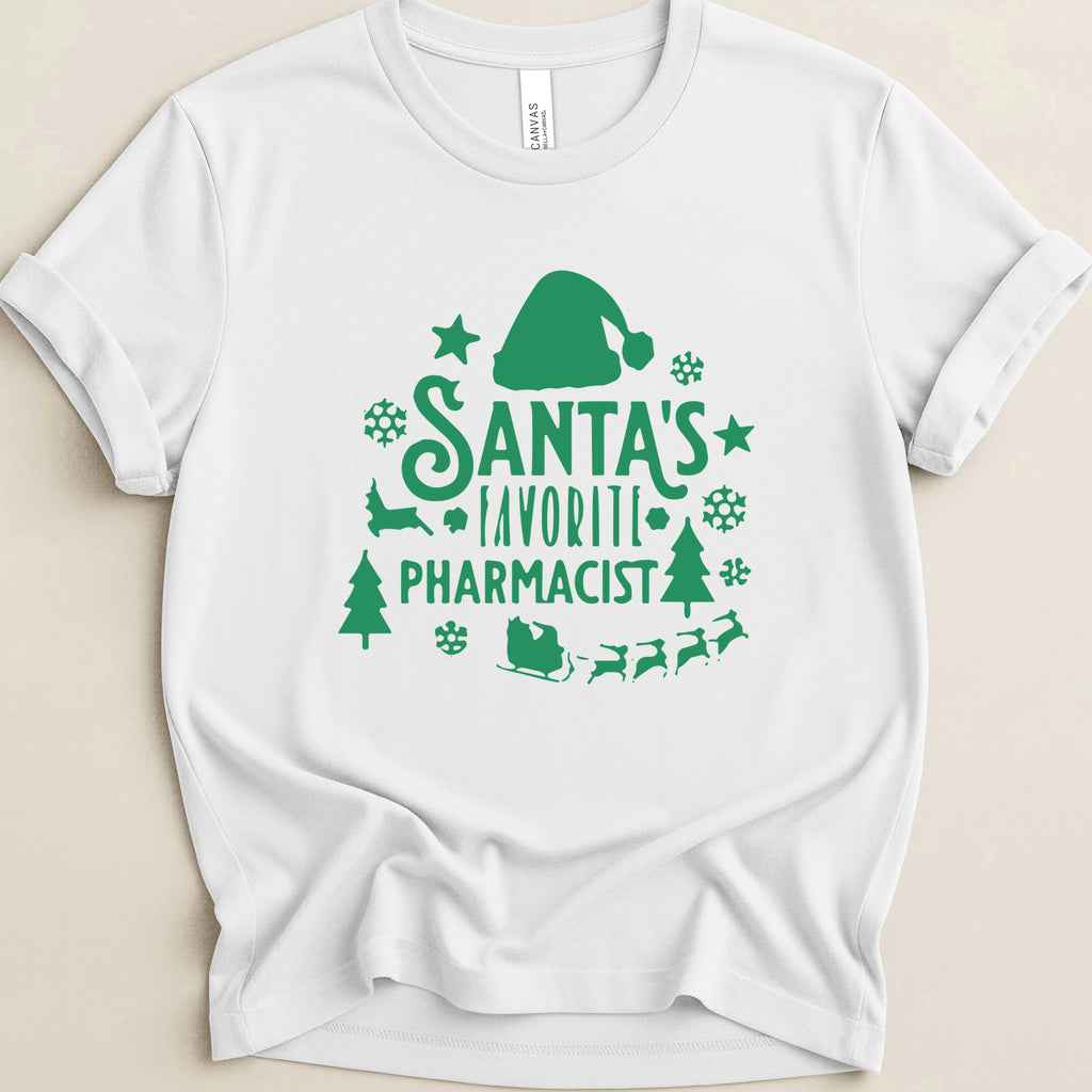 Santa’s Favorite Pharmacist v4 Tee