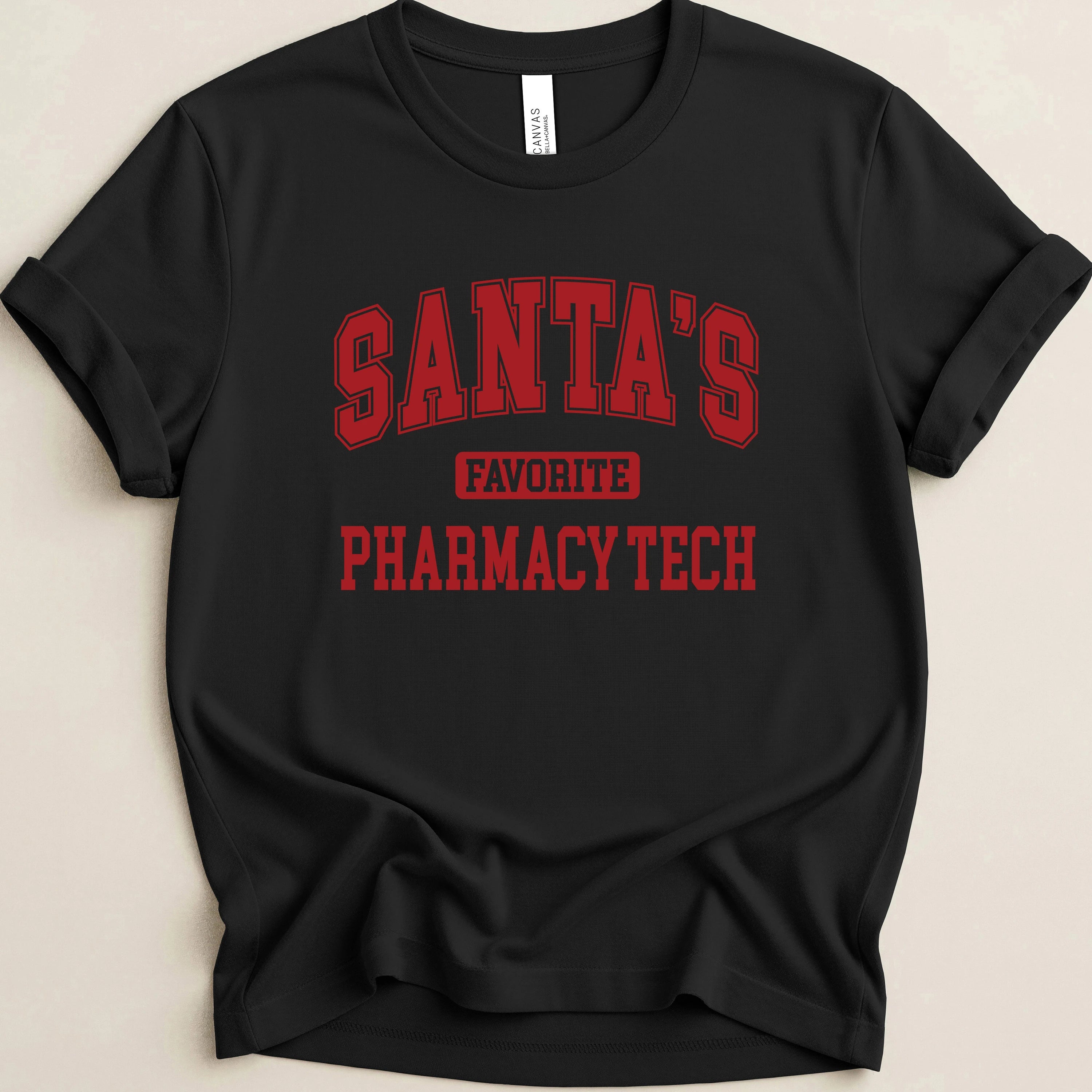 Santa’s Favorite Pharmacy Tech Tee v1