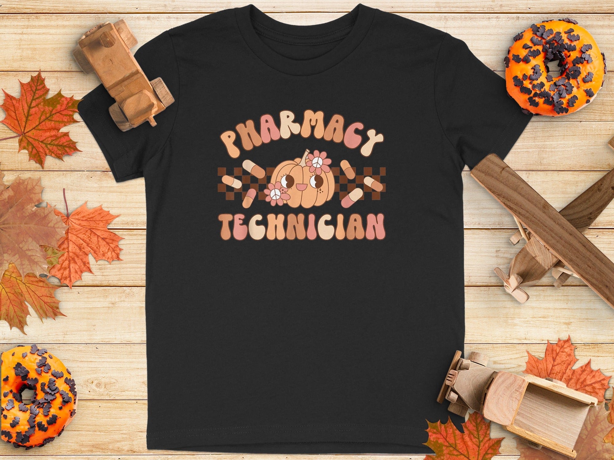Groovy Fall Pharmacy Technician Tee