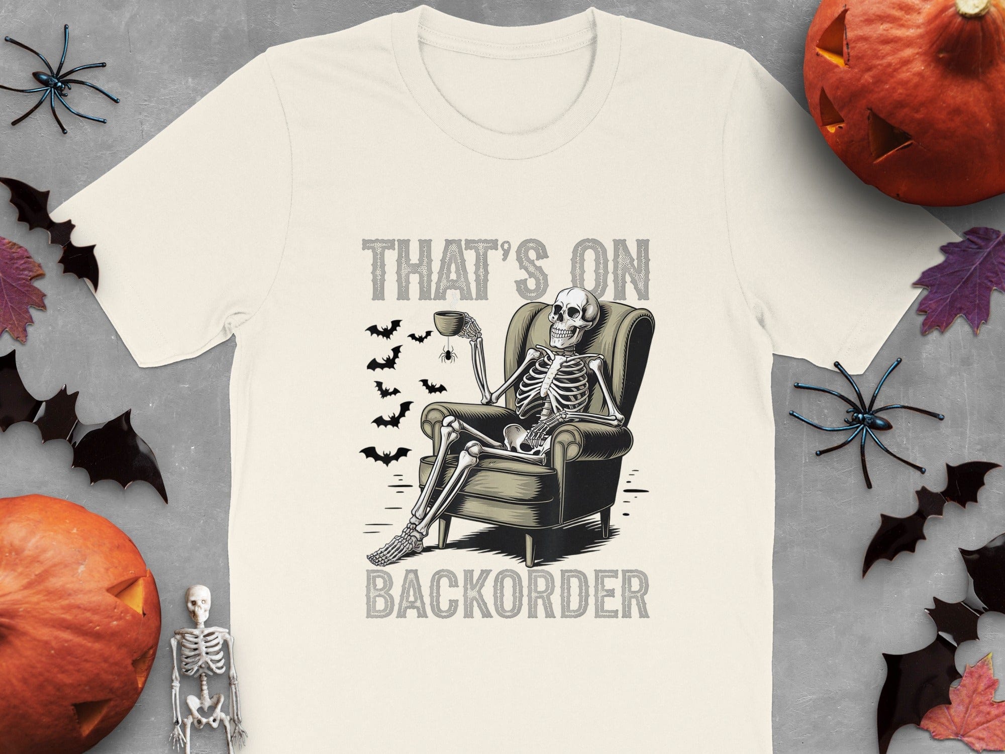 That’s On Backorder Skeleton Lounger Tee