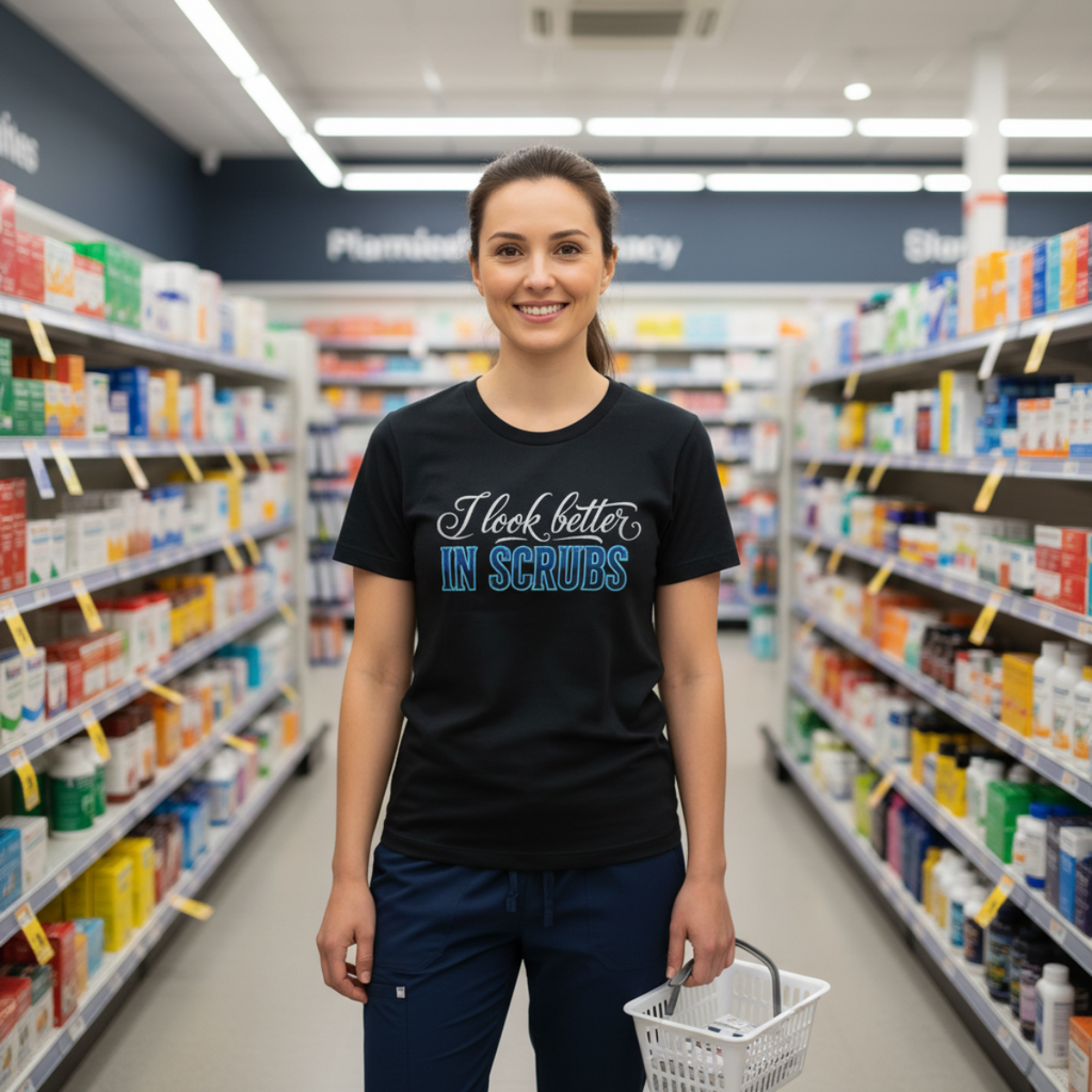 I Look Better in Scrubs Tee