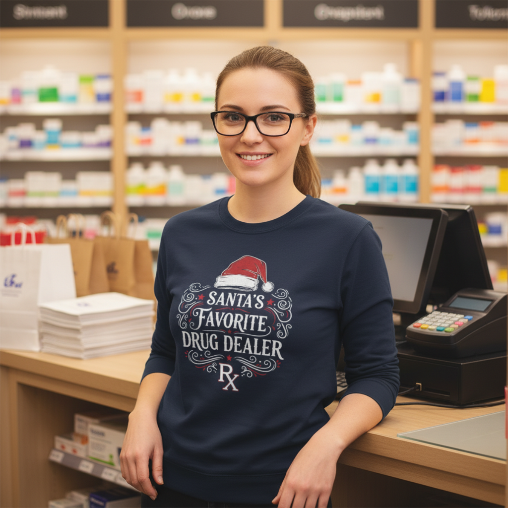 Santa’s Favorite Drug Dealer Sweatshirt
