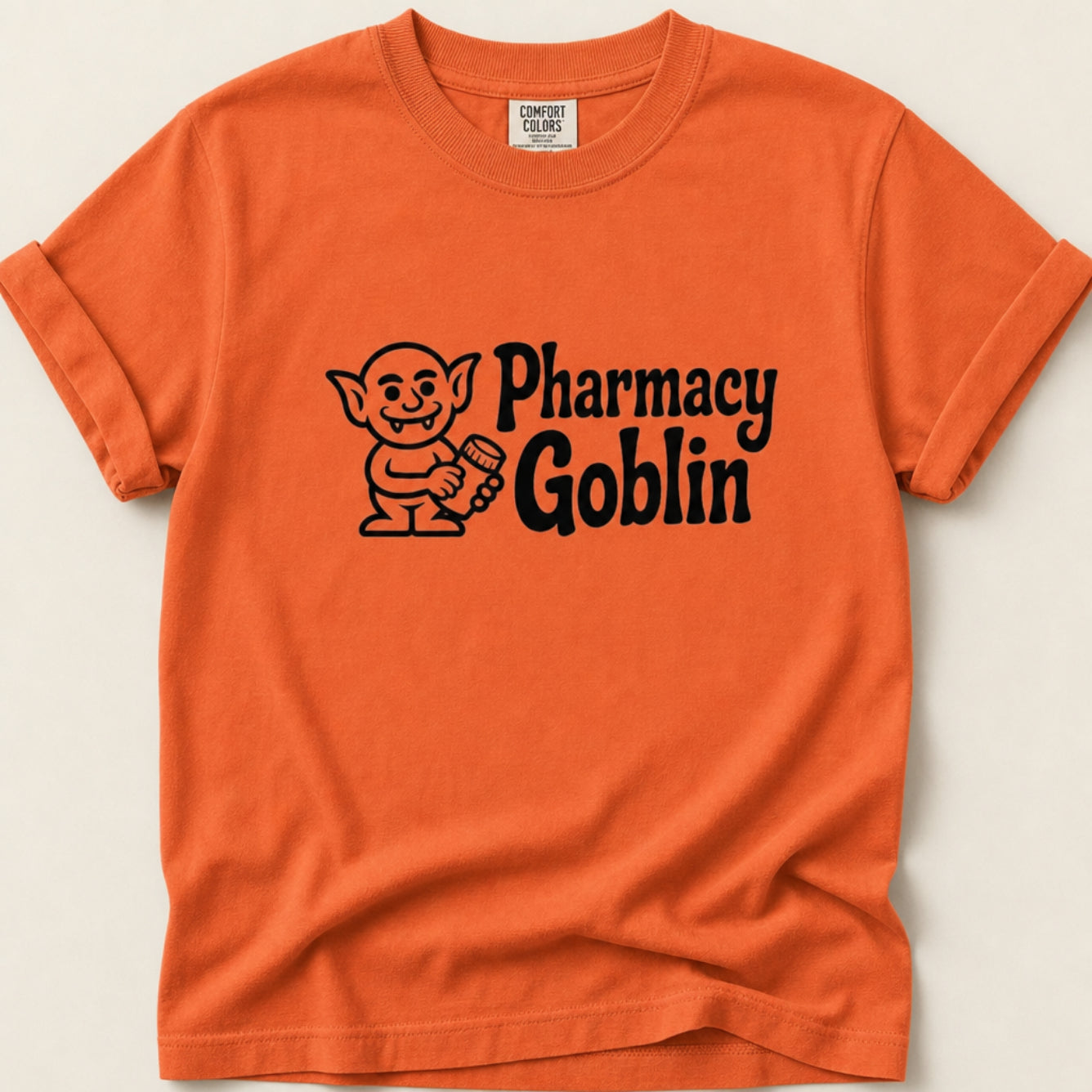 Spooky Pharmacy Goblin v2 Tee