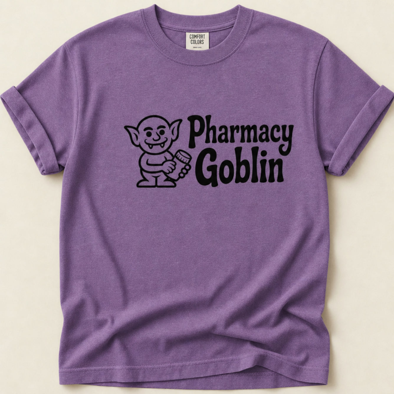 Spooky Pharmacy Goblin v2 Tee
