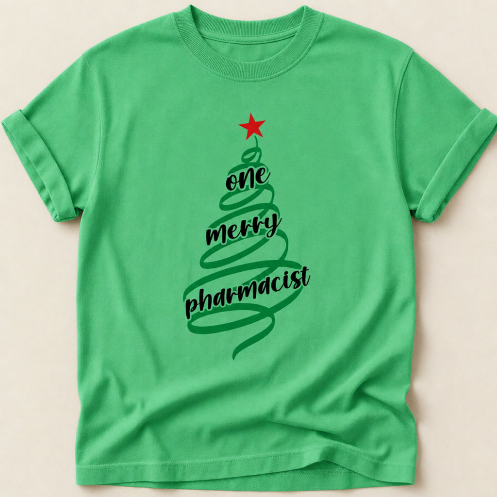 One Merry Pharmacist Tree Tee