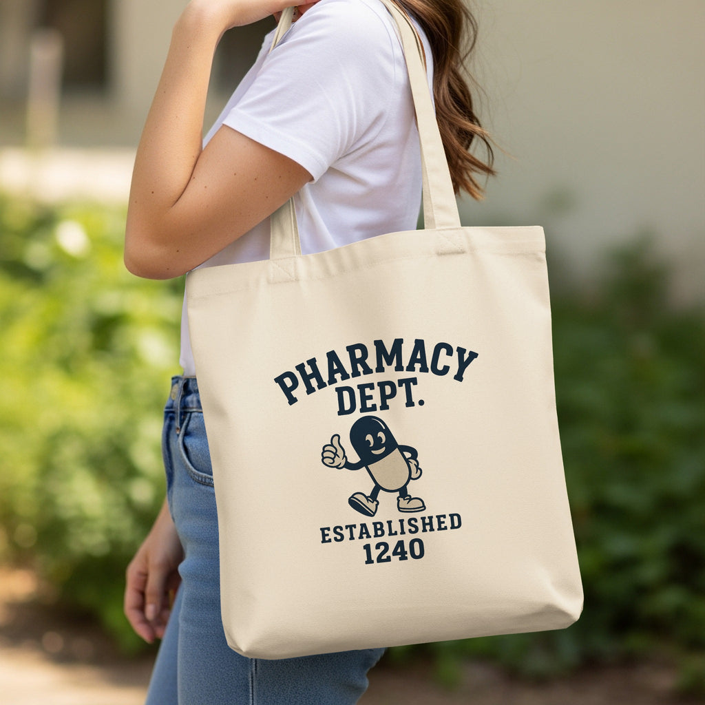 Pharmacy Dept Established 1240 Tote Bag product type