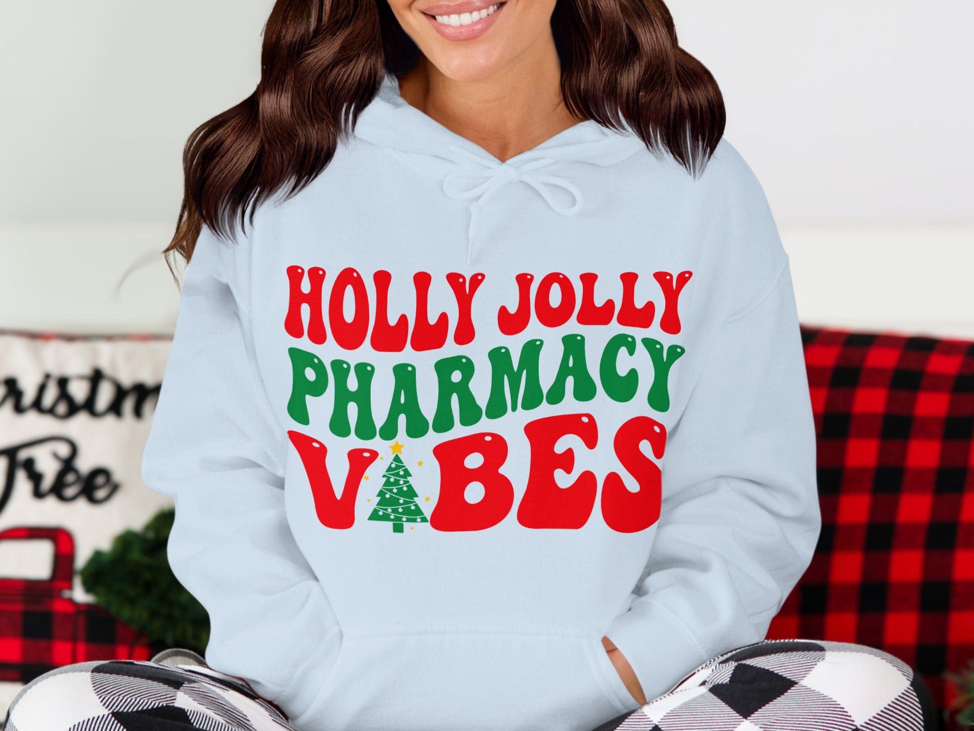 Holly Jolly Pharmacy Vibes Christmas Hoodie product
