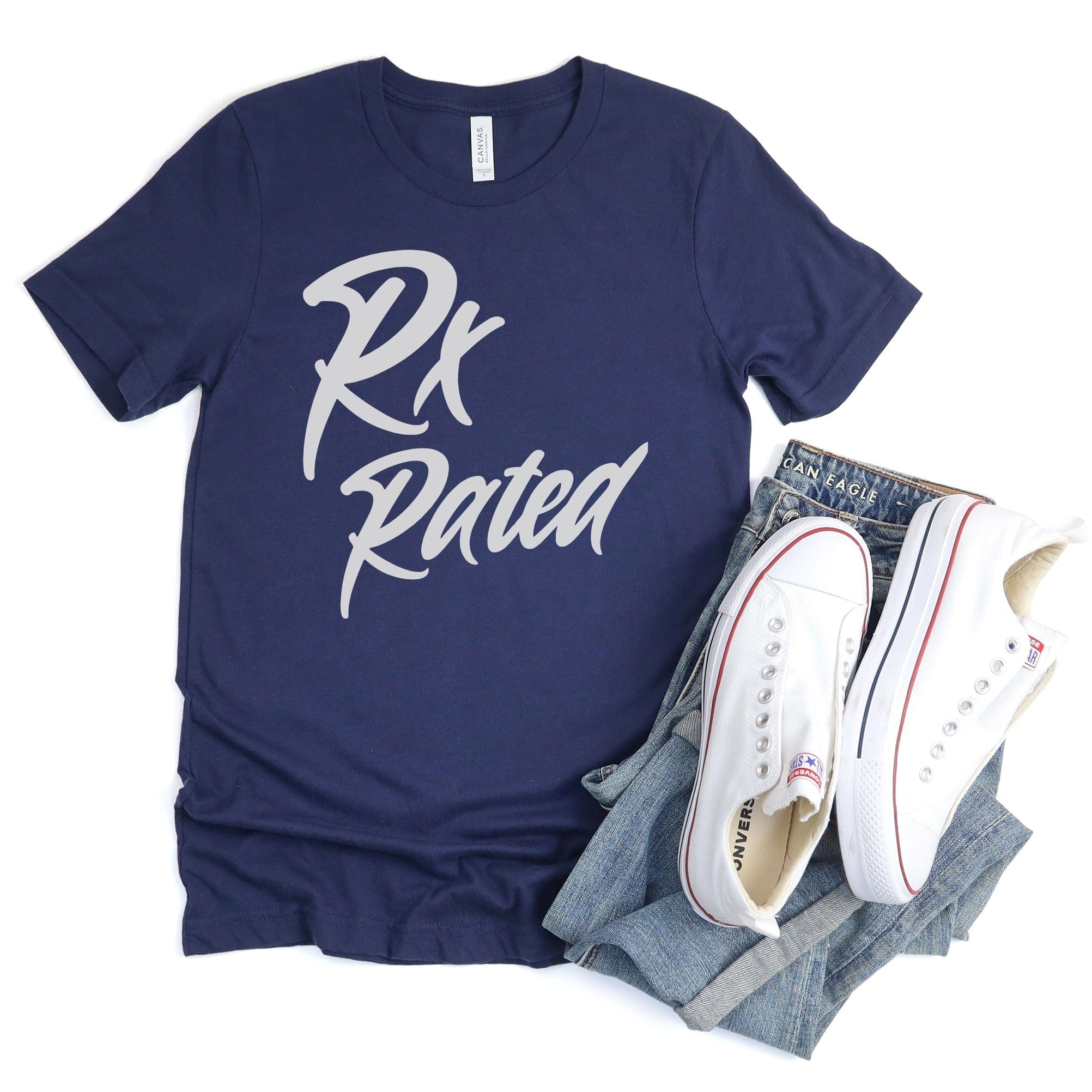 Rx Rated Graphic T-Shirt Funny Casual Wear product type