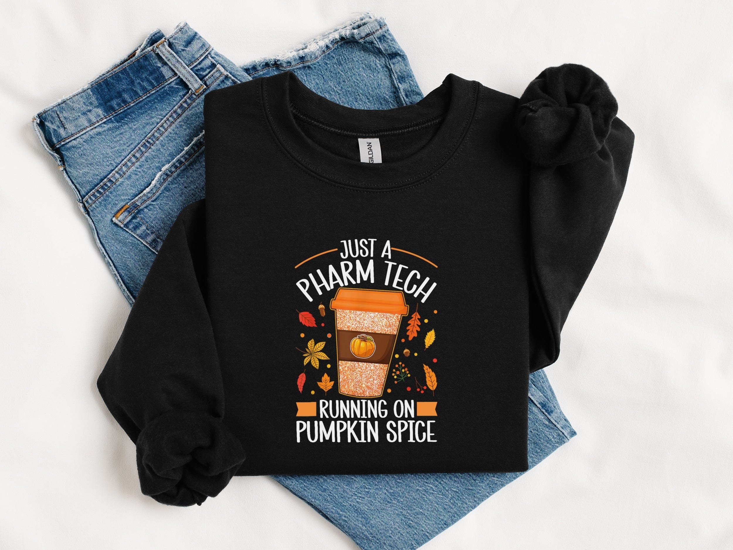 Just A Pharm Tech Running On Pumpkin Spice product type