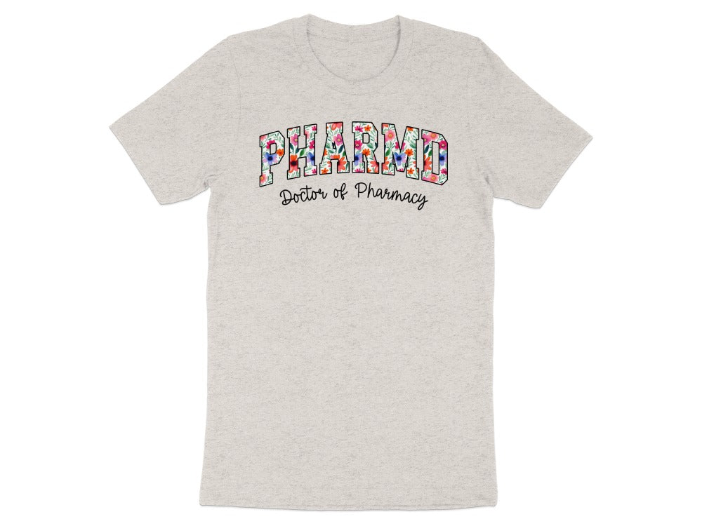 PharmD Floral Tee