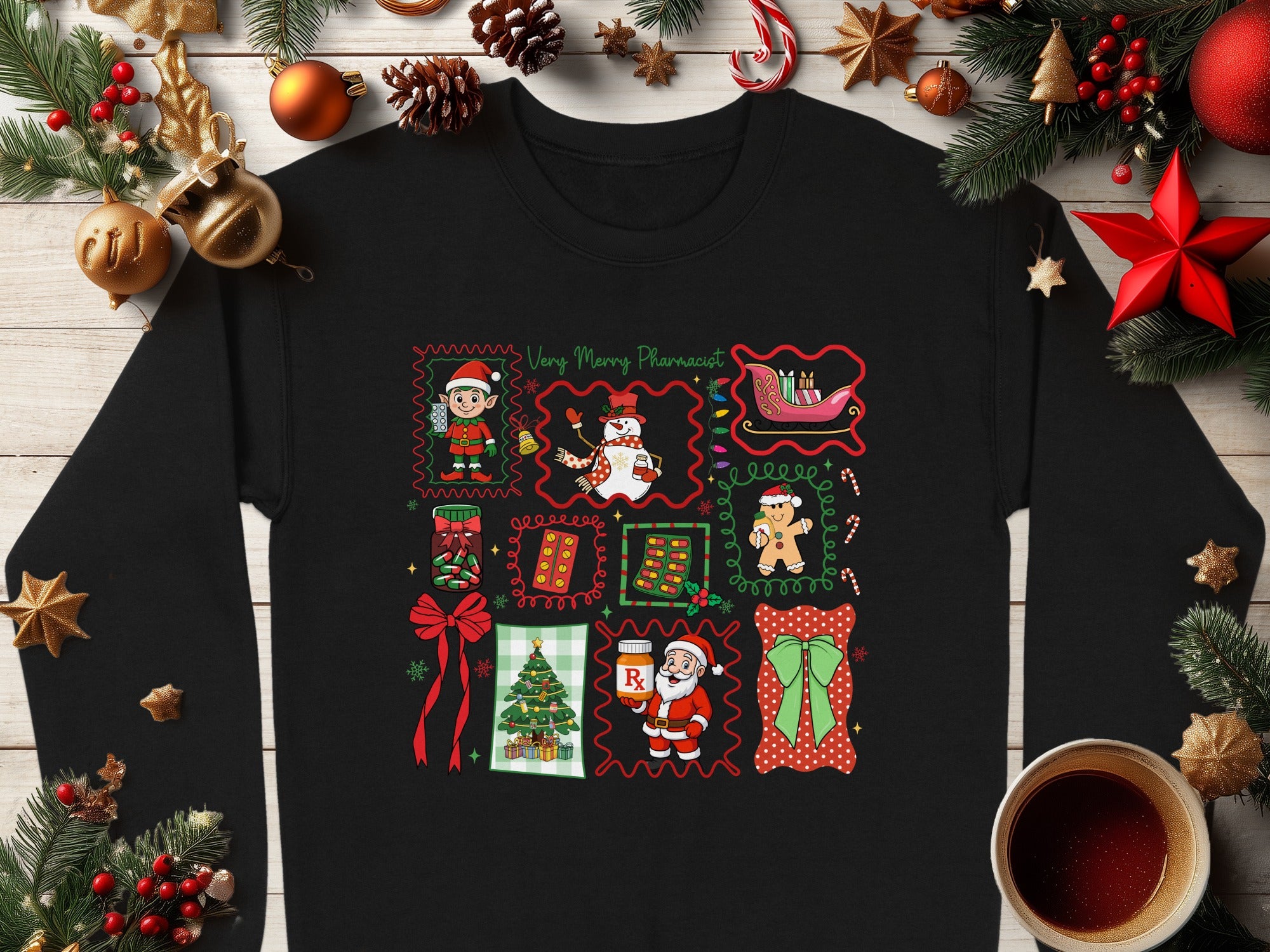 Very Merry Pharmacies Christmas Sweatshirt