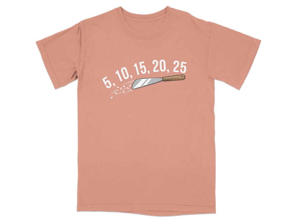 5, 10, 15, 20, 25 Pharmacy Counting Tee